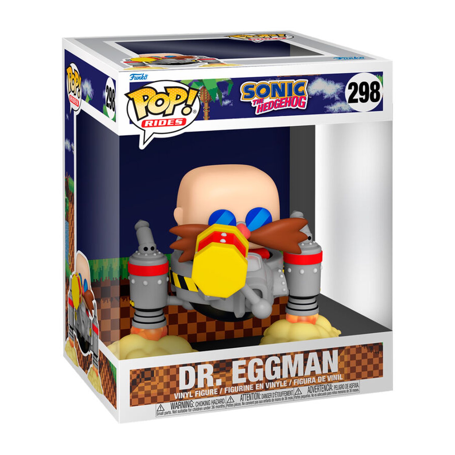 Figura POP Ride Deluxe Sonic the Hedgehog Dr. Eggman