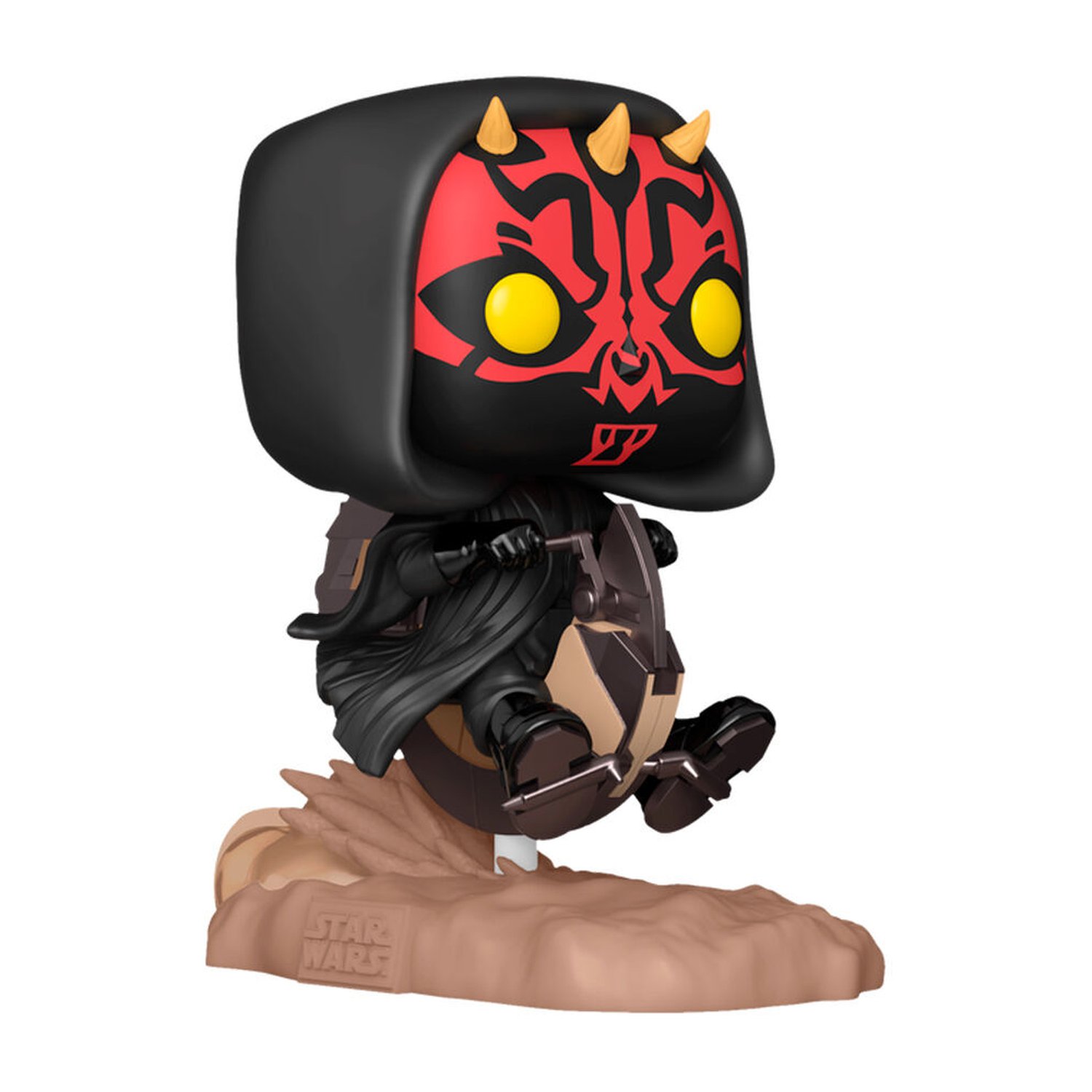 Figura POP Rides Deluxe Star Wars Darth Maul On Bloodfin Speeder
