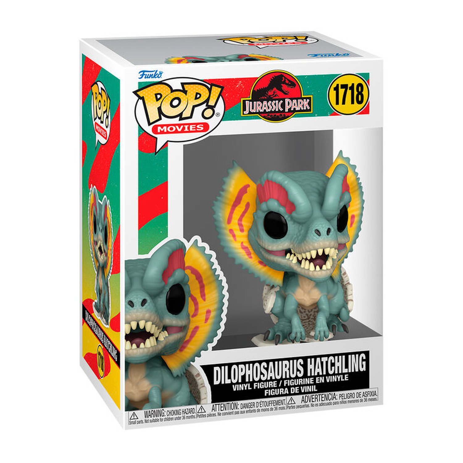 Figura POP Jurassic Park Dilophosaurus Hatchling
