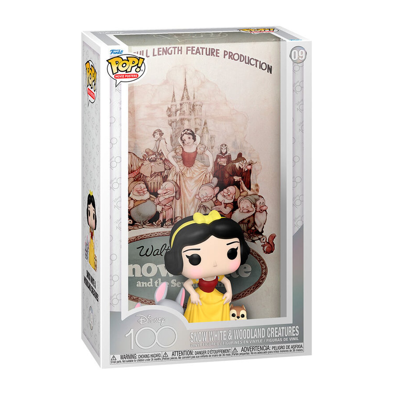 Figura POP Movie Poster Disney 100th Blancanieves