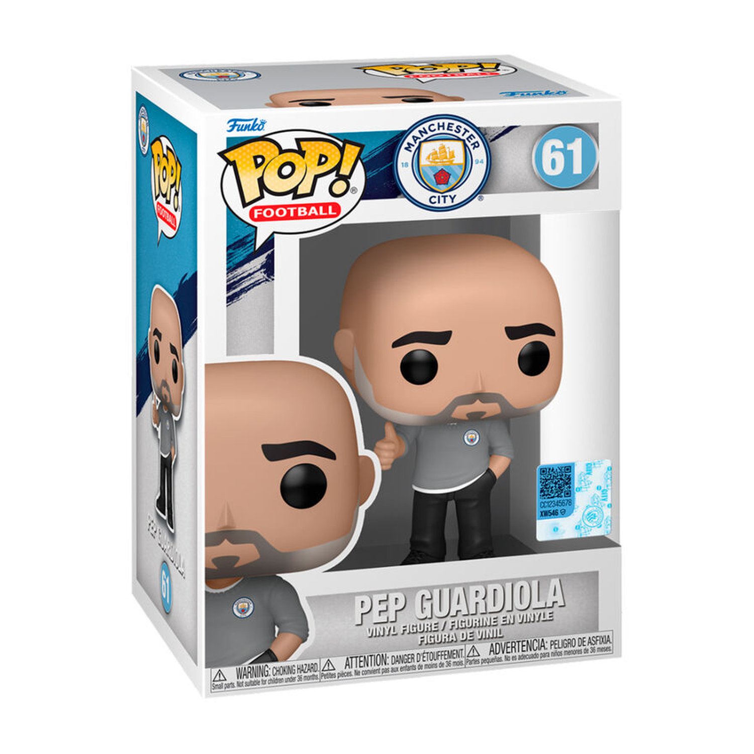 Figura POP Manchester City Pep Guardiola