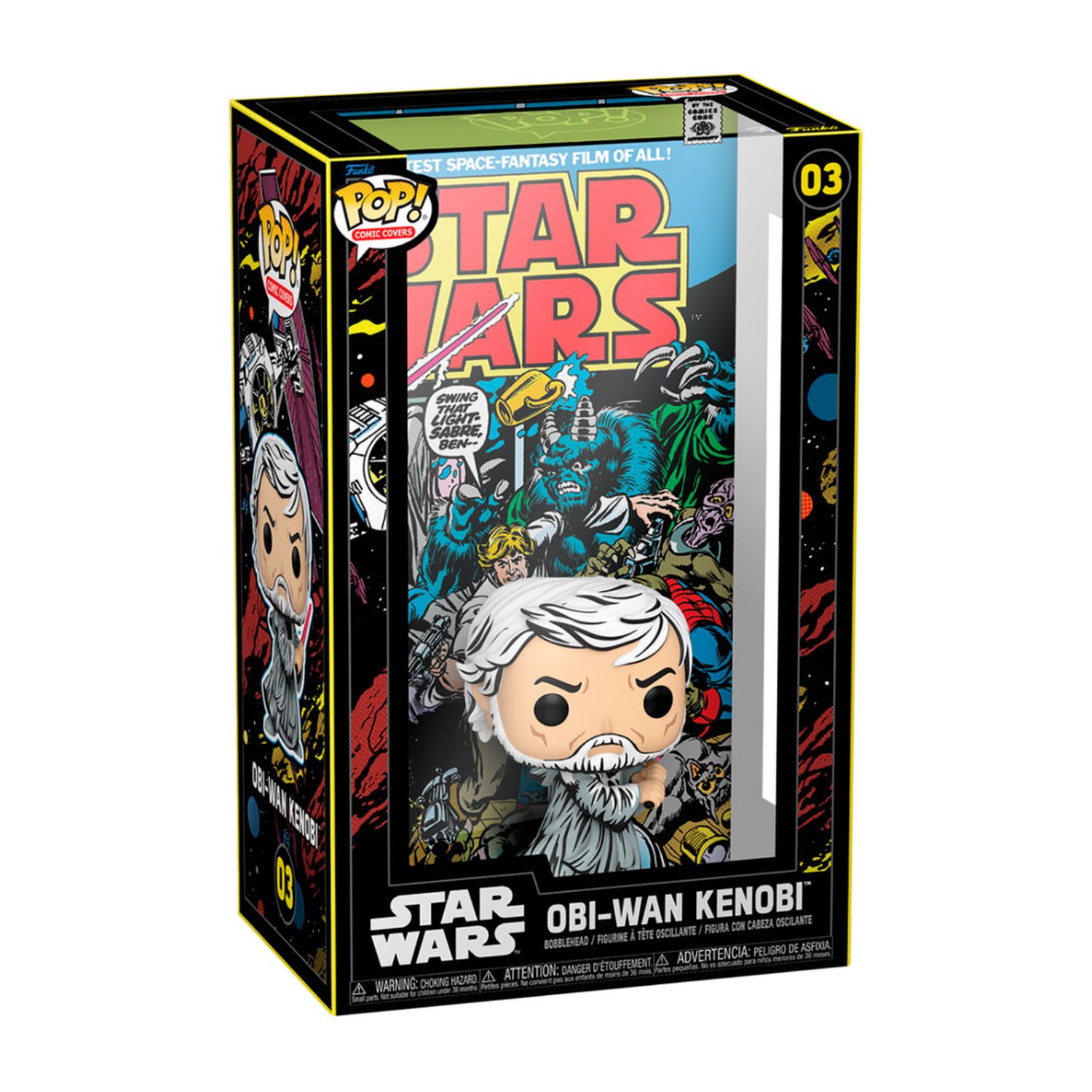 Figura POP Comic Cover Star Wars Obi-Wan Kenobi