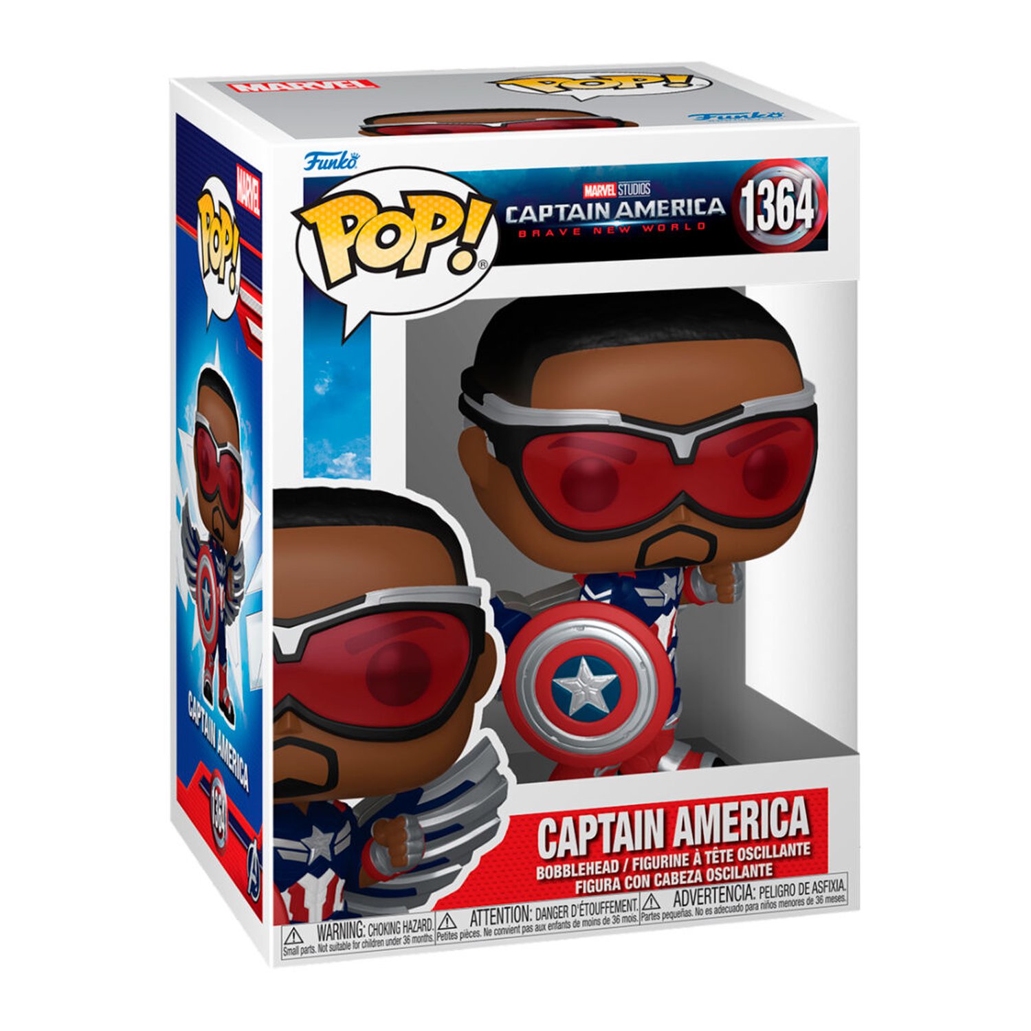 Figura POP Marvel Capitan America Brave New World Capitan America