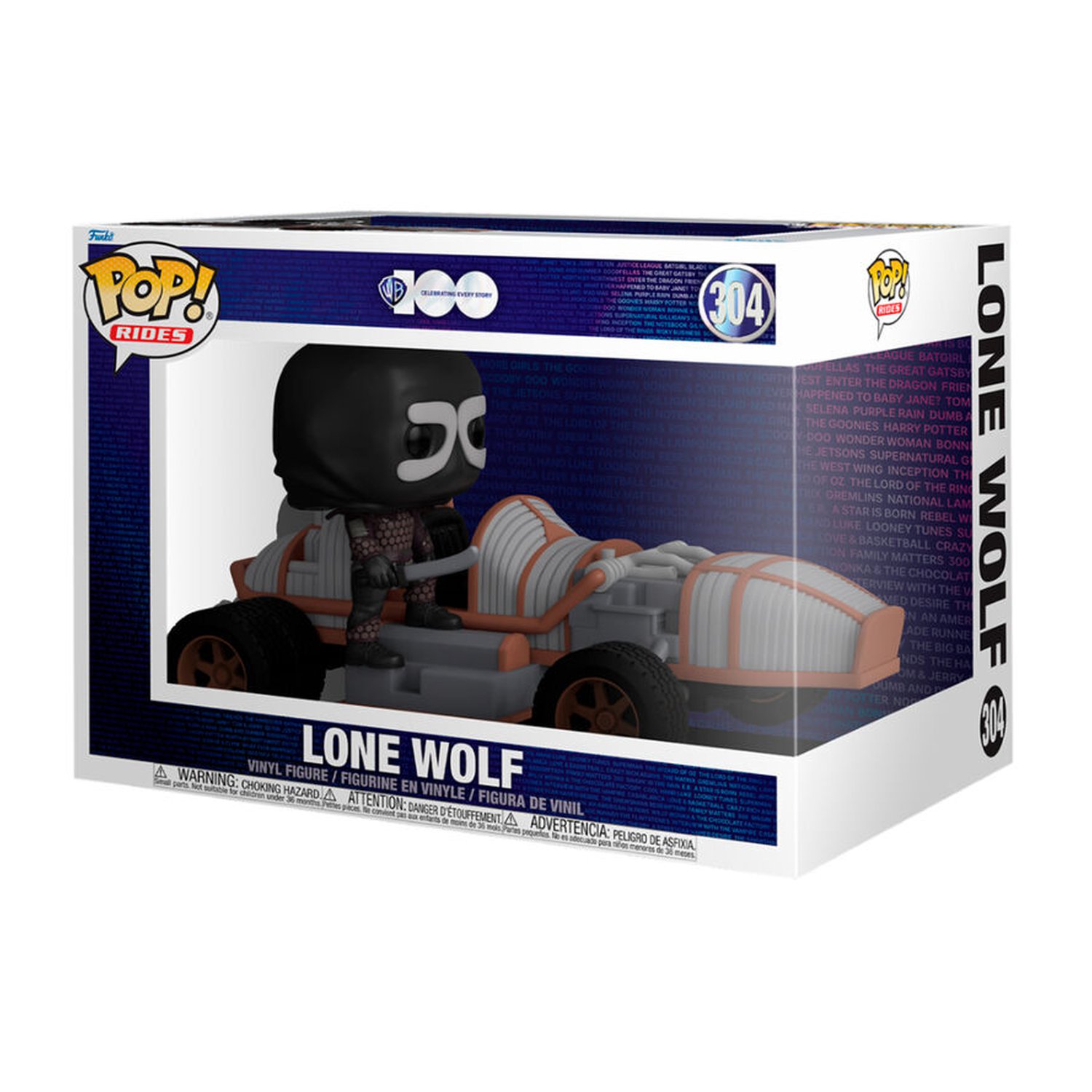 Figura POP Ride Super Deluxe Warner Bros 100th Mad Max The Road Warrior Lone Wolf