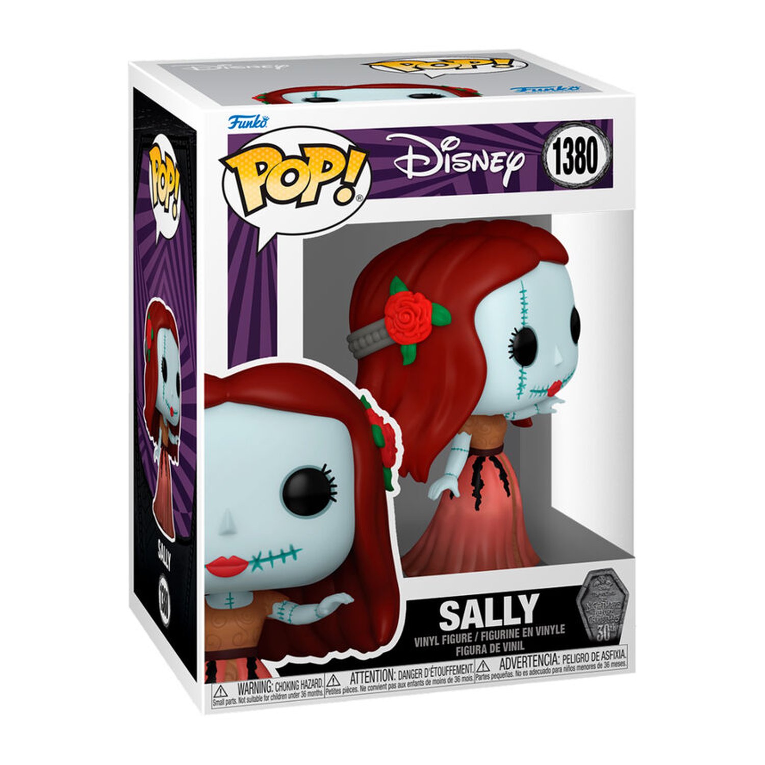 Figura POP Disney Pesadilla Antes de Navidad 30th Anniversary Sally