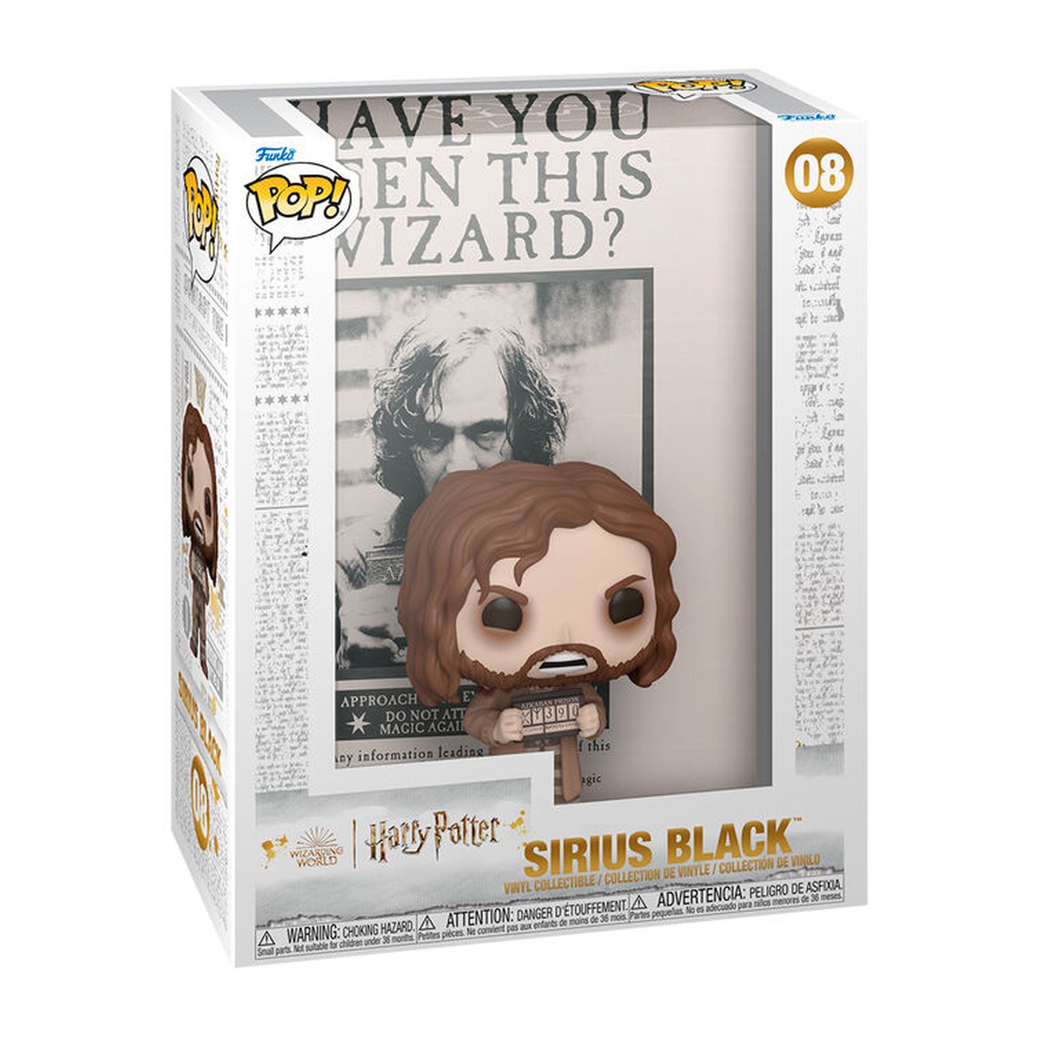 Figura POP Covers Harry Potter y el Prisionero de Azkaban - Sirius Black