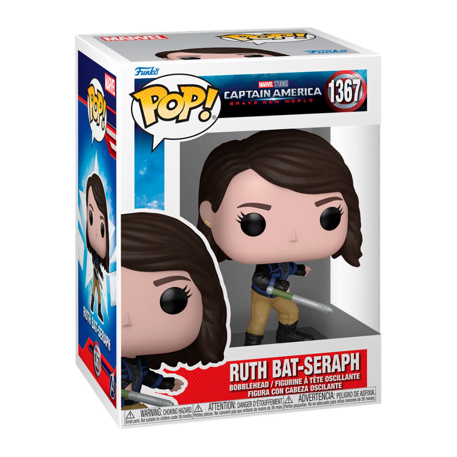 Figura POP Marvel Capitan America Brave New World Ruth Bat-Seraph