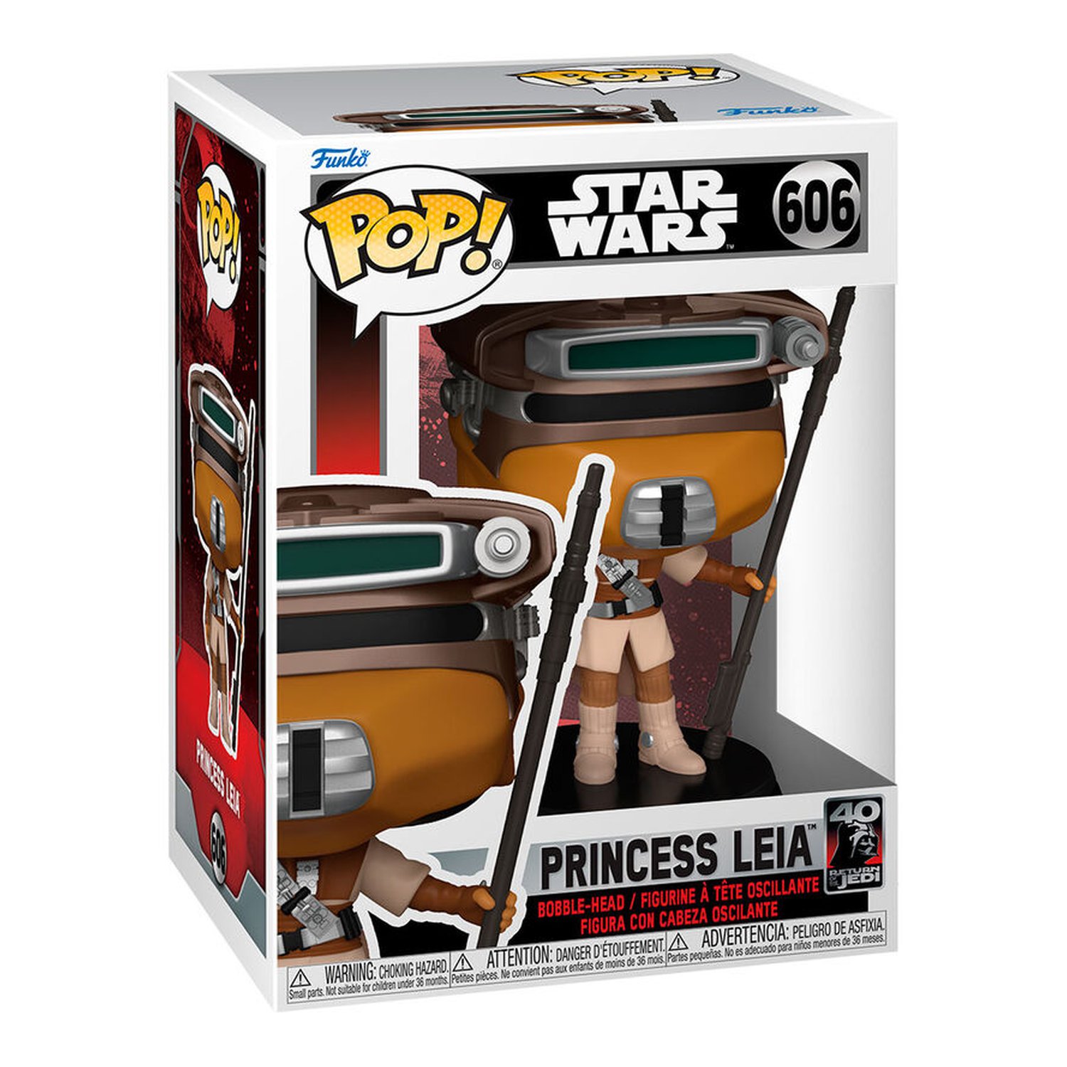 Figura POP Star Wars 40th Princess Leia