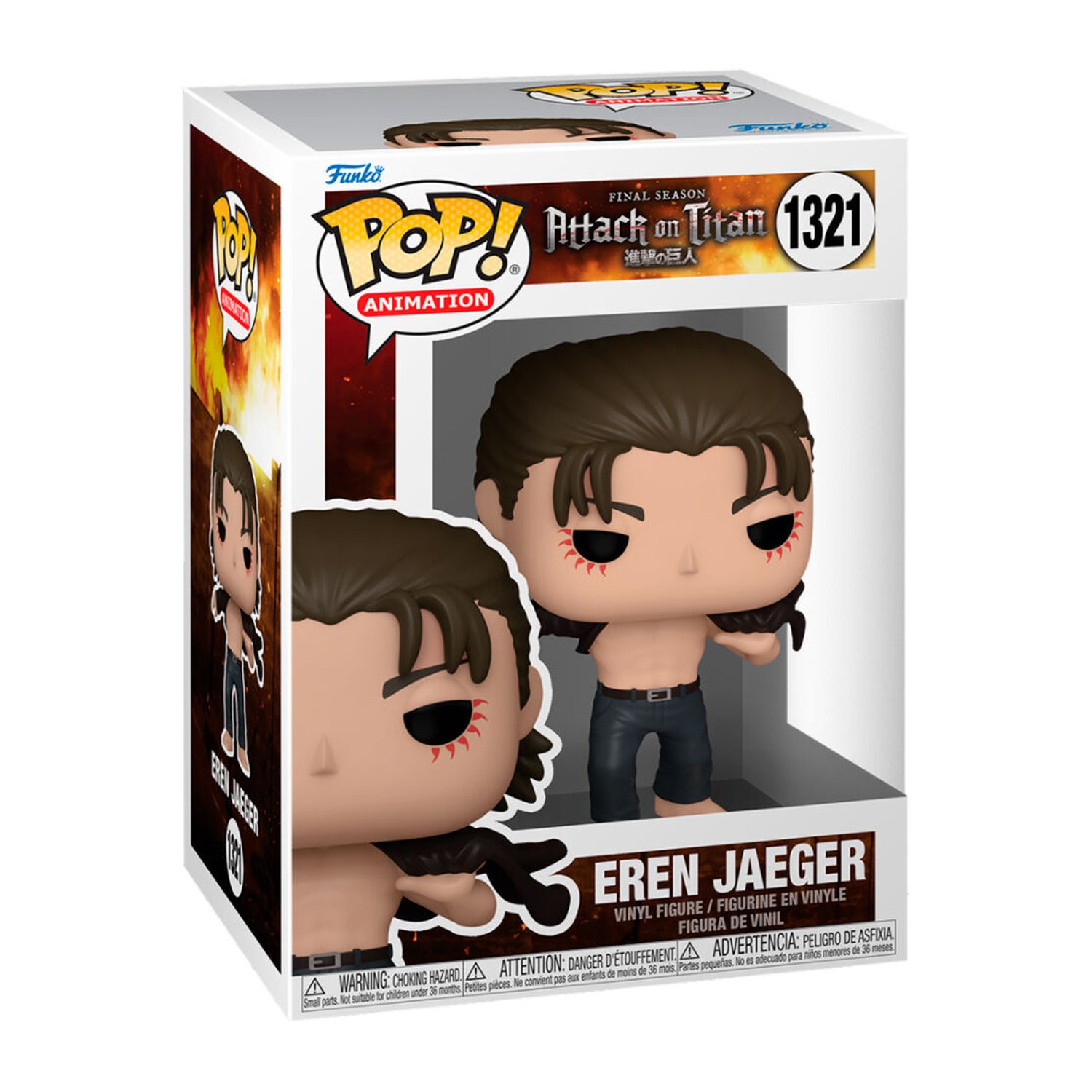 Figura POP Attack on Titan Eren Jeager