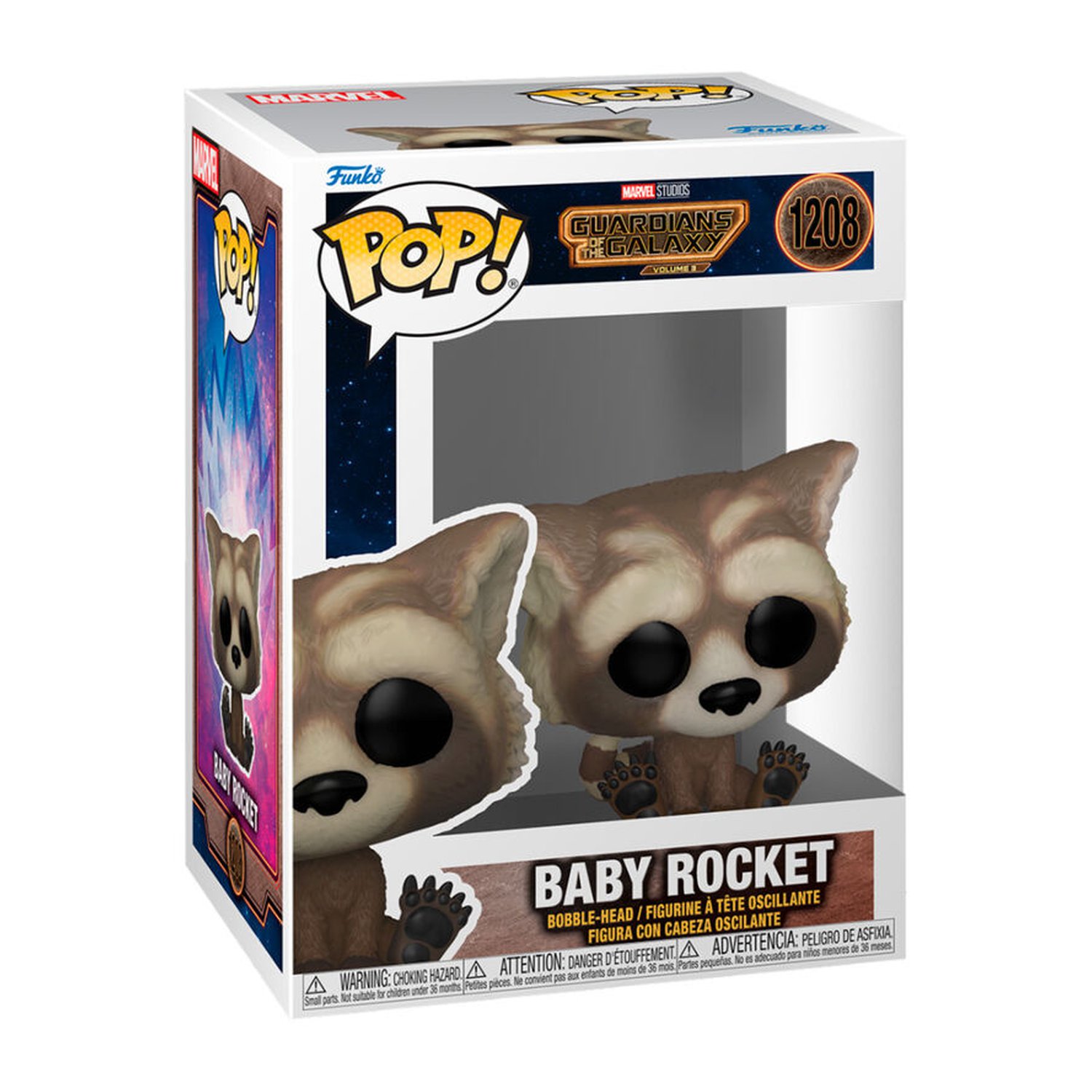 Figura POP Marvel Guardianes de la Galaxia 3 Baby Rocket