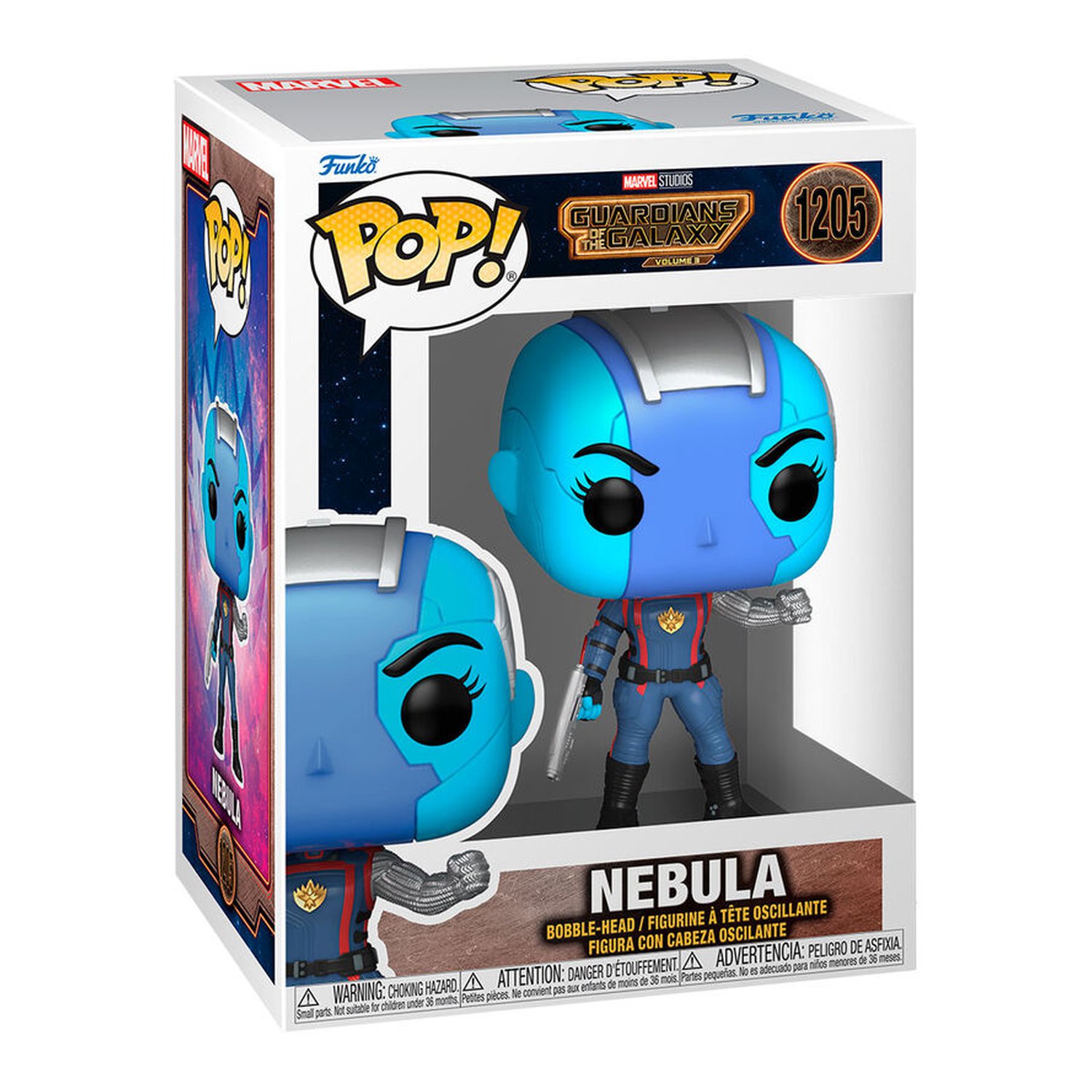 Figura POP Marvel Guardianes de la Galaxia 3 Nebula
