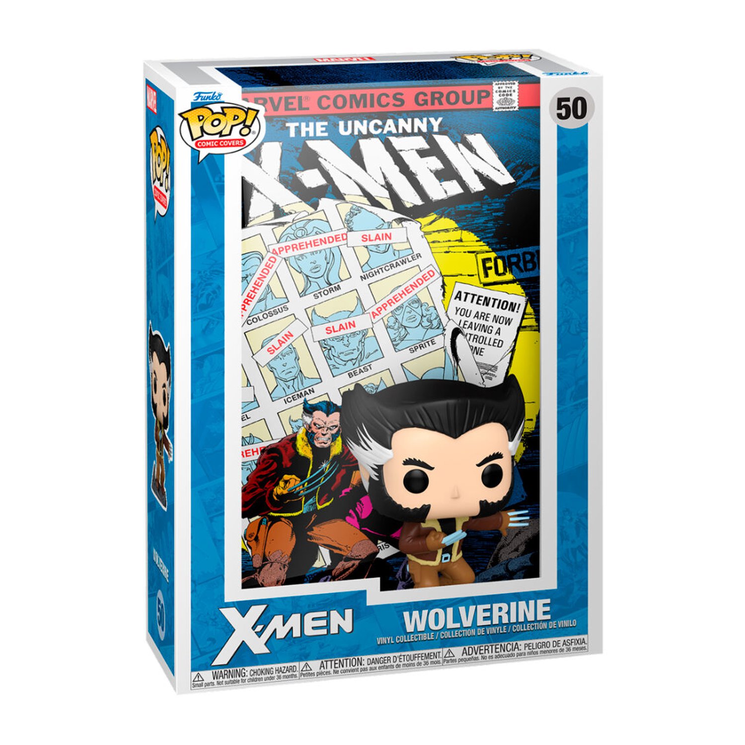 Figura POP Comic Cover Marvel X-Men Wolverine