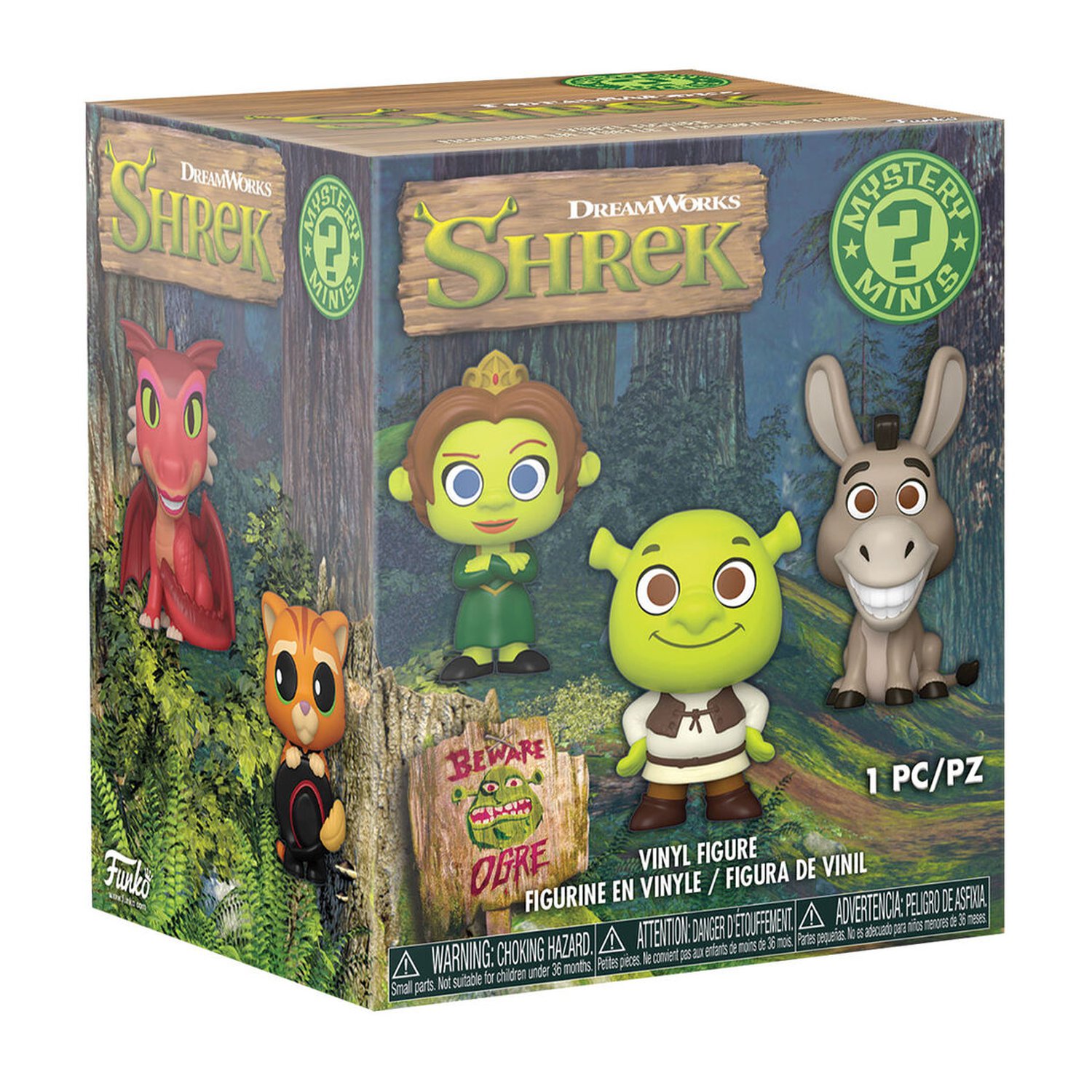Figura Mystery Minis Shrek surtido (12 Uds)