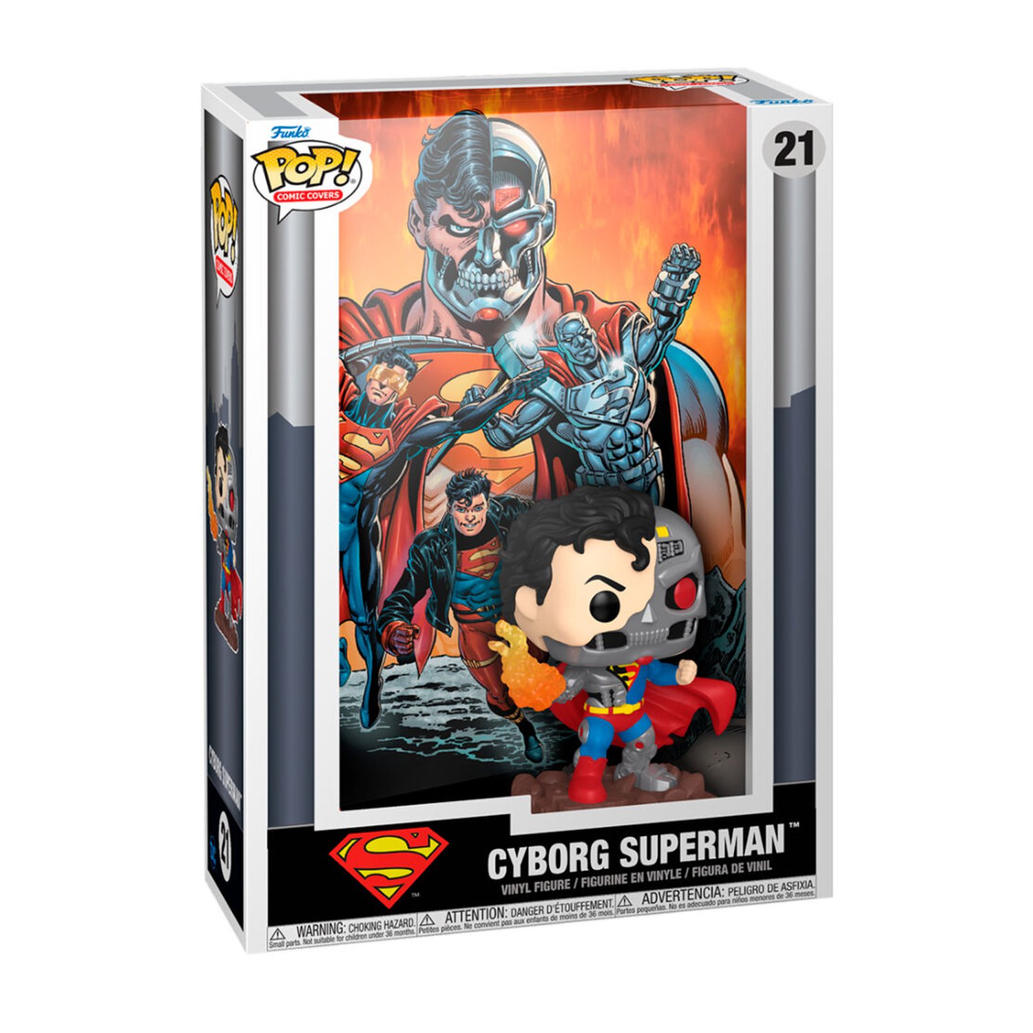 Figura POP Comic Cover DC Comics Cyborg Superman
