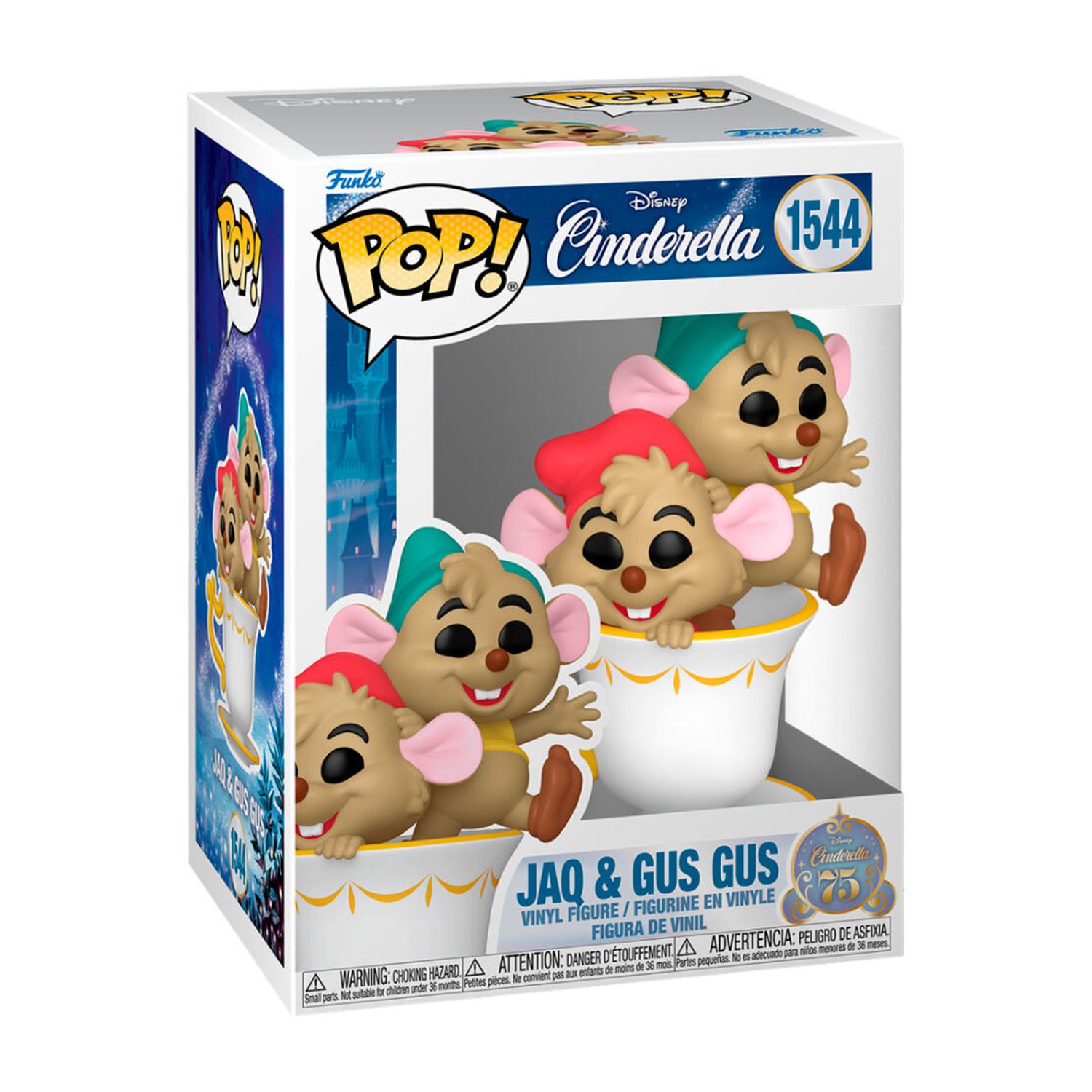 Figura POP Disney Cenicienta Jaq & Gus