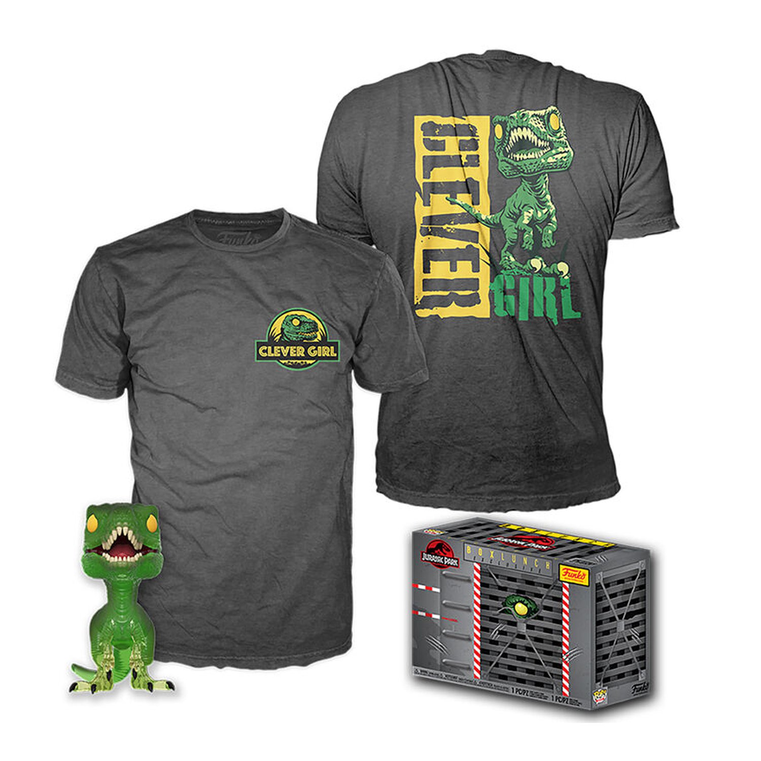 Set figura POP & Tee Jurassic Park Velociraptor Exclusive