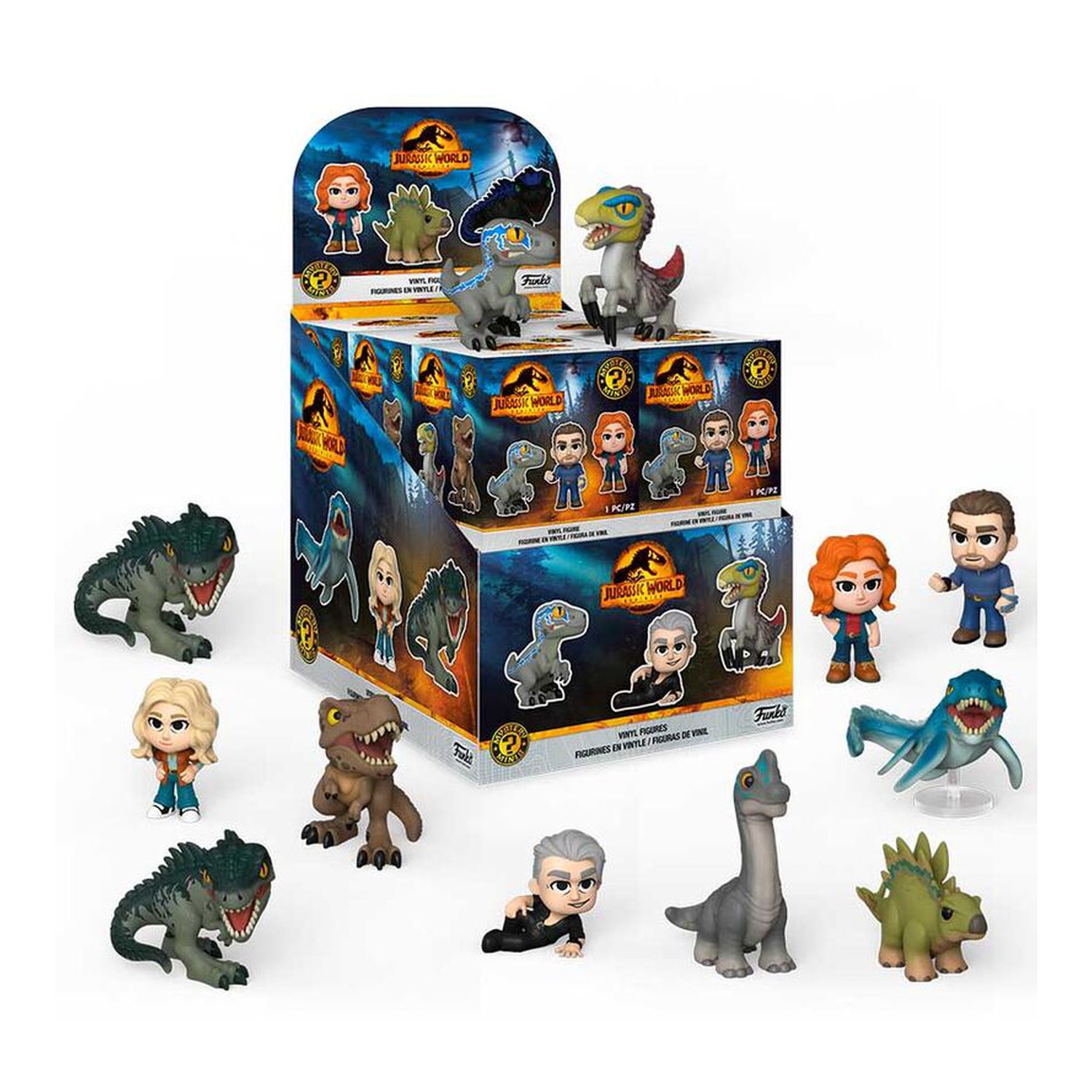 Figura Mystery Minis Jurassic World 3 (12 Uds)