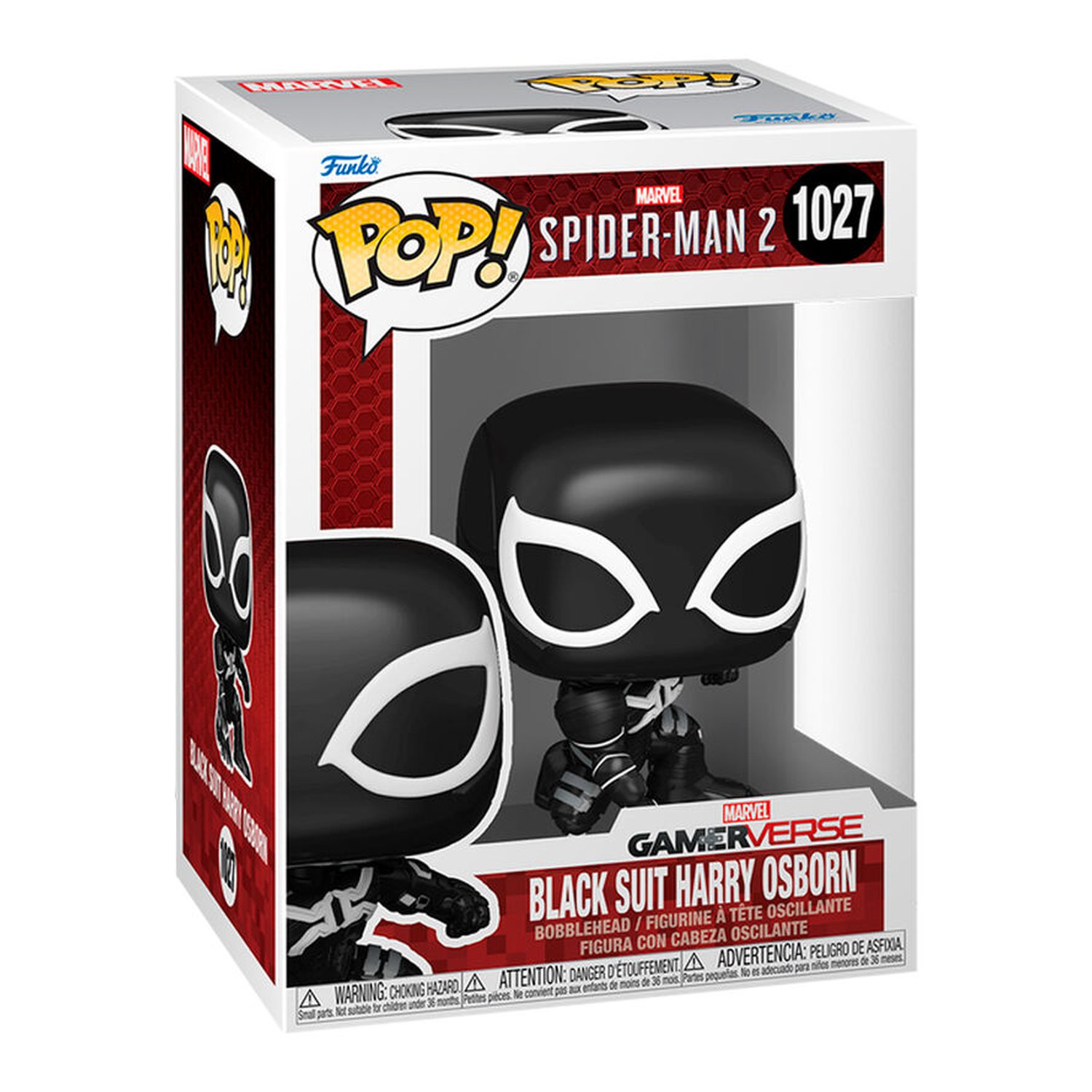 Figura POP Mavel Spider-Man 2 Black Suit Harry Osborn