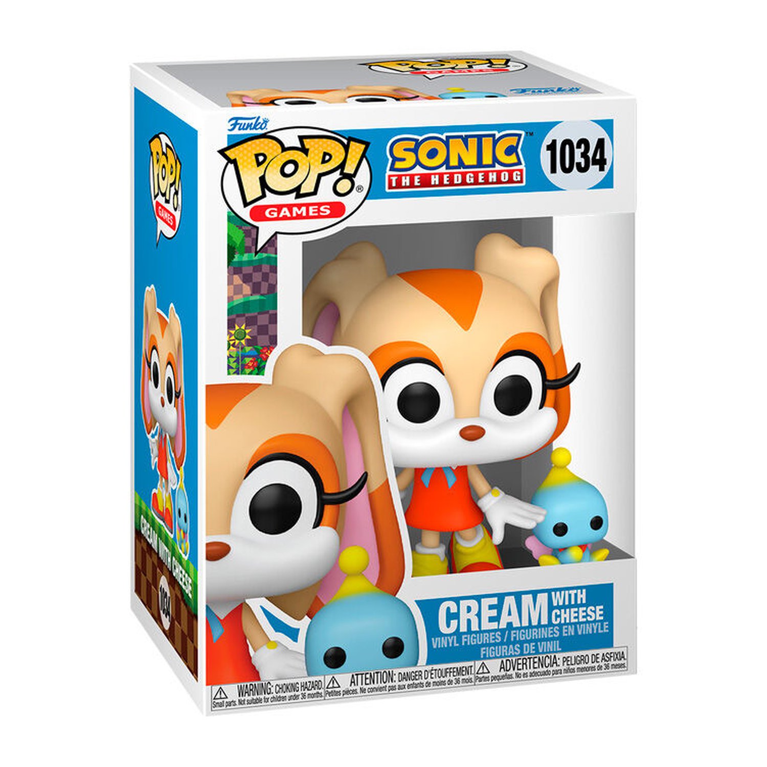 Figura POP Sonic The Hedgehog Cream with Cheese