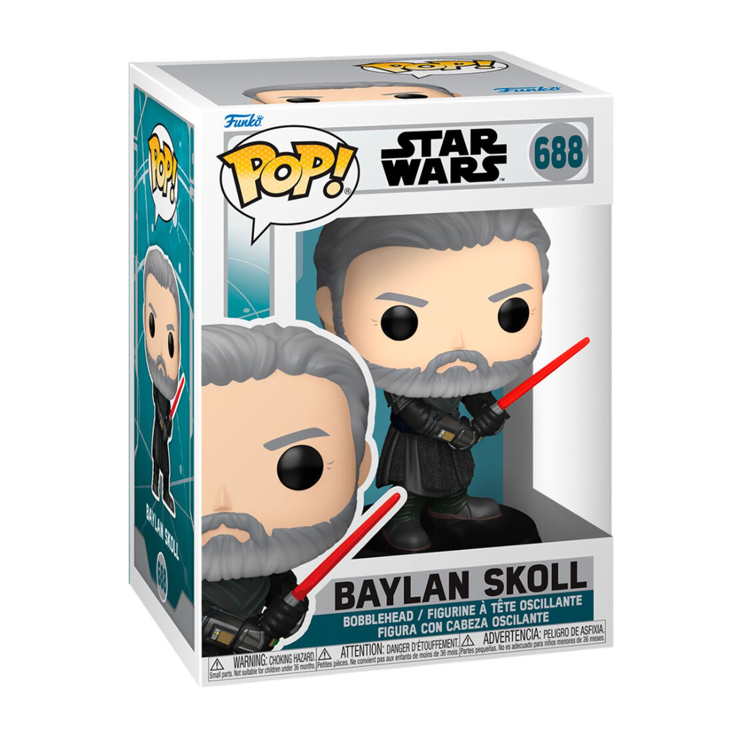 Figura POP Star Wars Ahsoka 2 Baylan Skoll