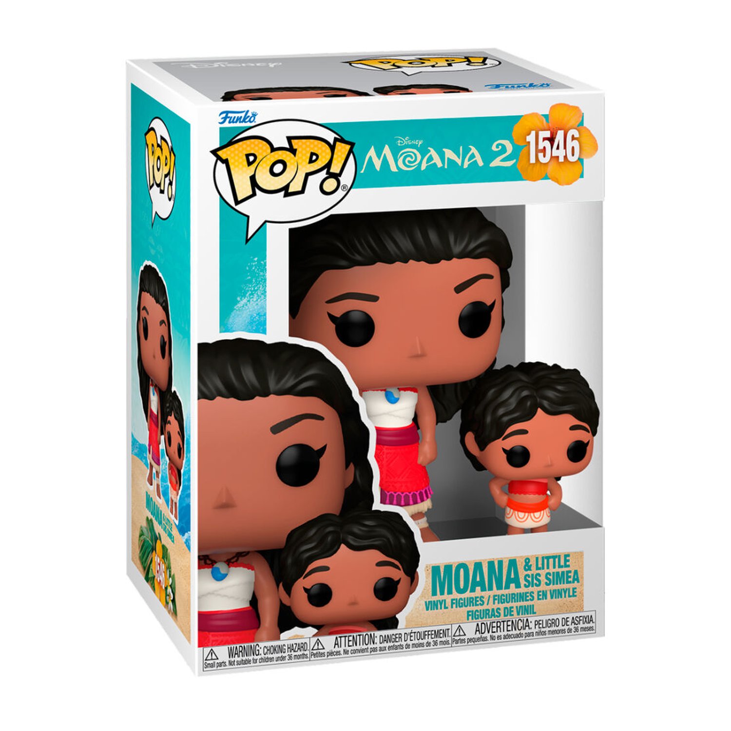 Figura POP Disney Vaiana Moana 2 Moana & Simea