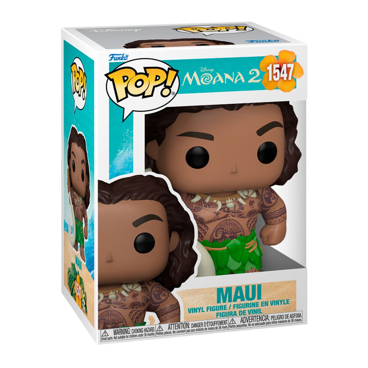 Figura POP Disney Vaiana Moana 2 Maui