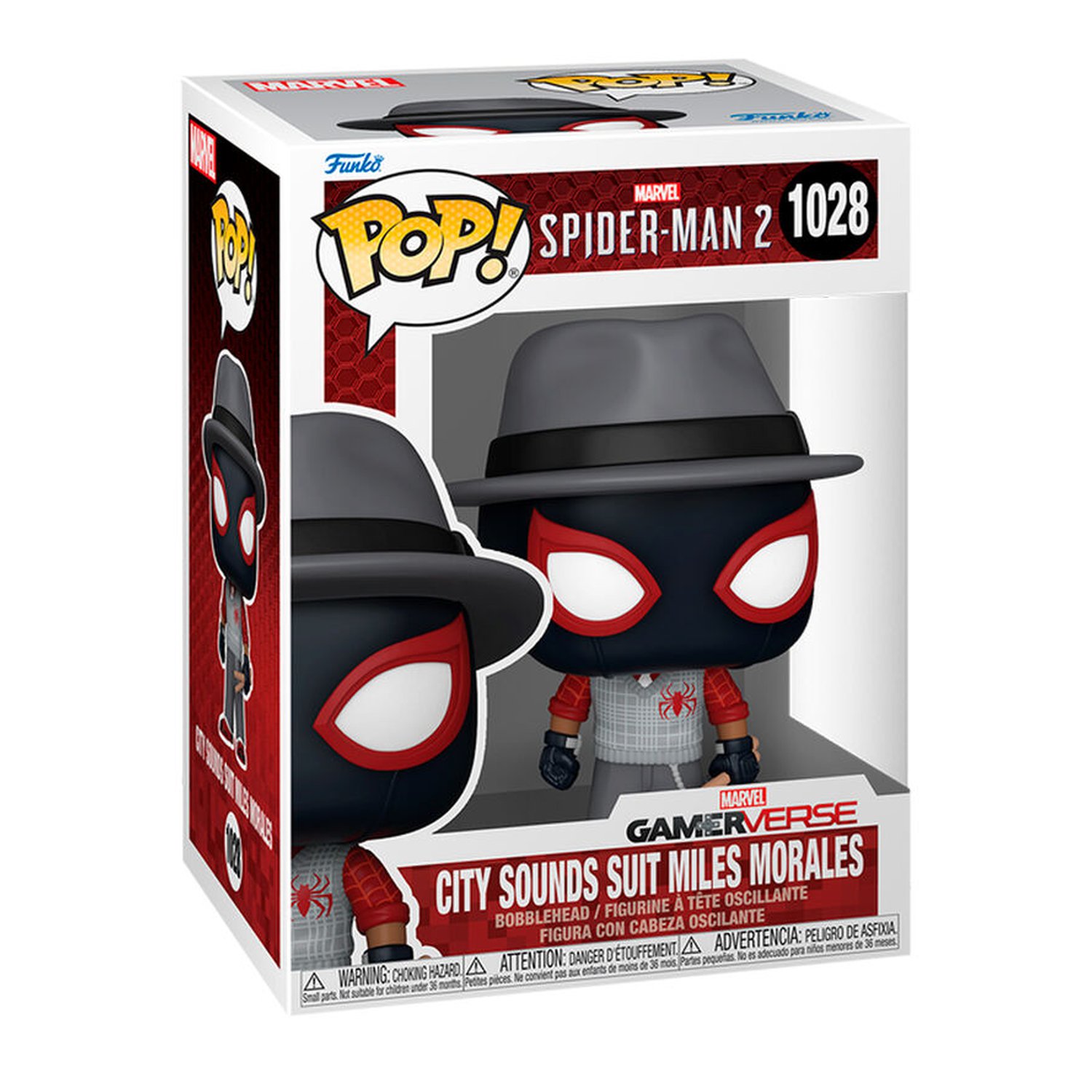 Figura POP Marvel Spider-Man 2 City Sounds Suit Miles Morales