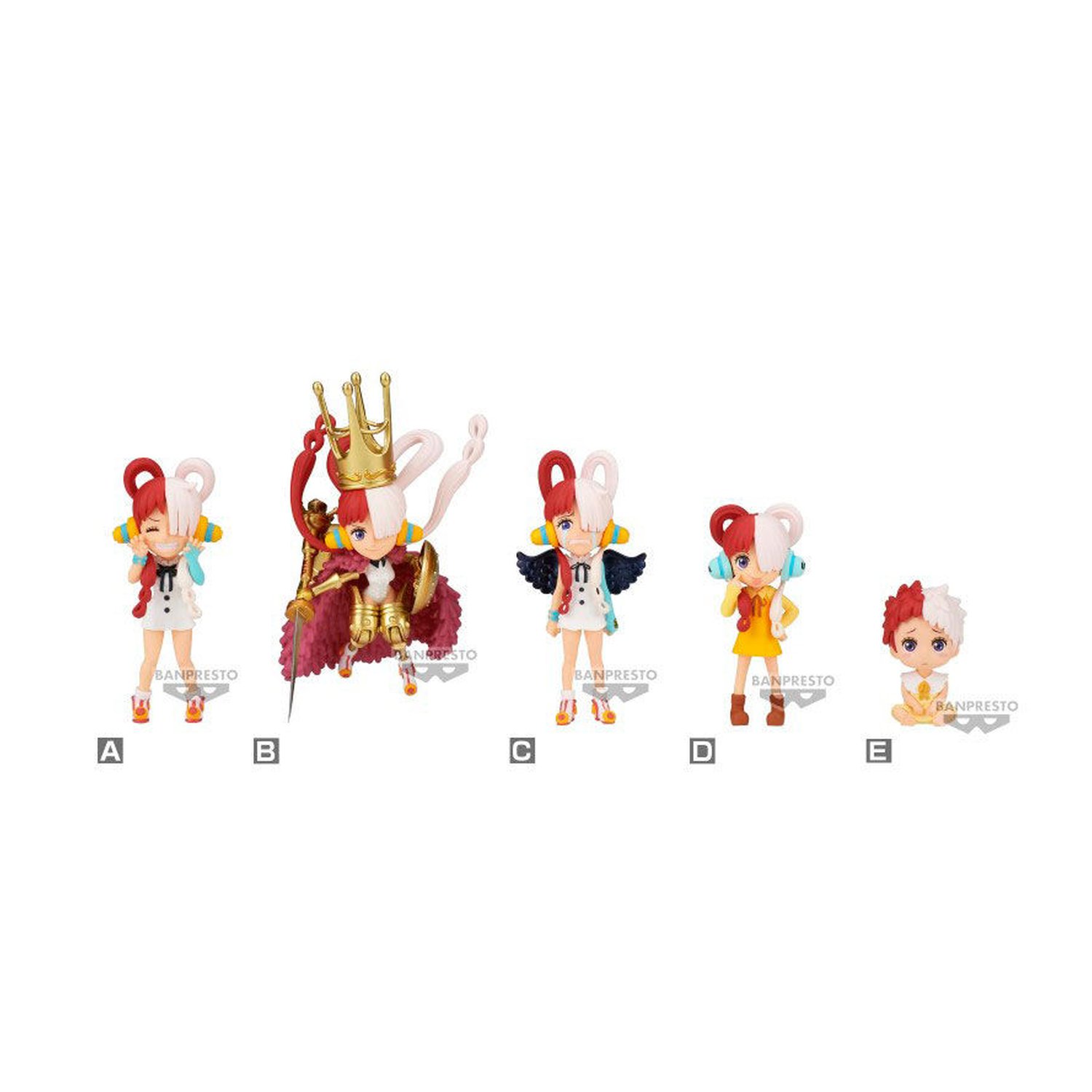 Figura World Collectable Film Red One Piece 7cm surtido (12 Uds)