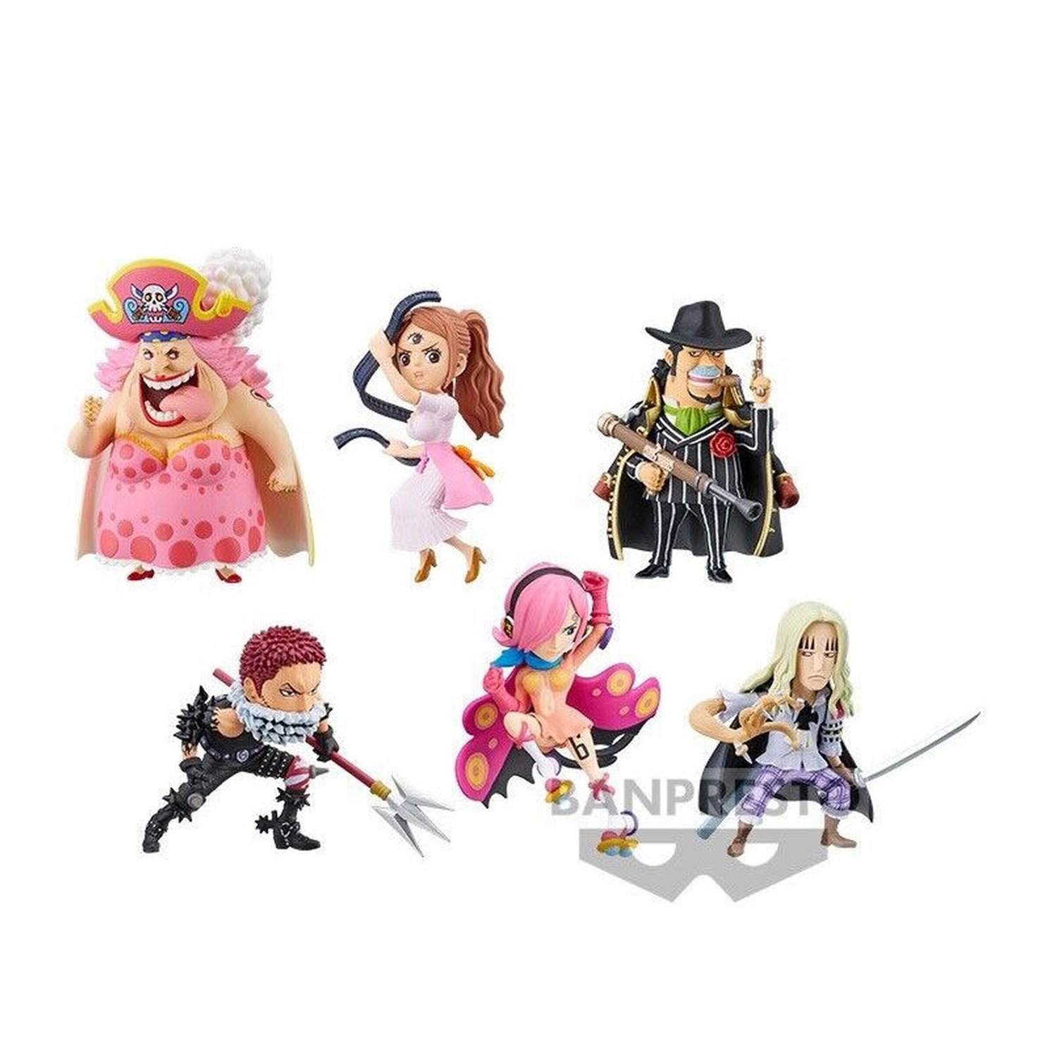 Figura World Collectable Landscapes vol.9 The Great Pirates 100 One Piece 7cm surtido (12 Uds)