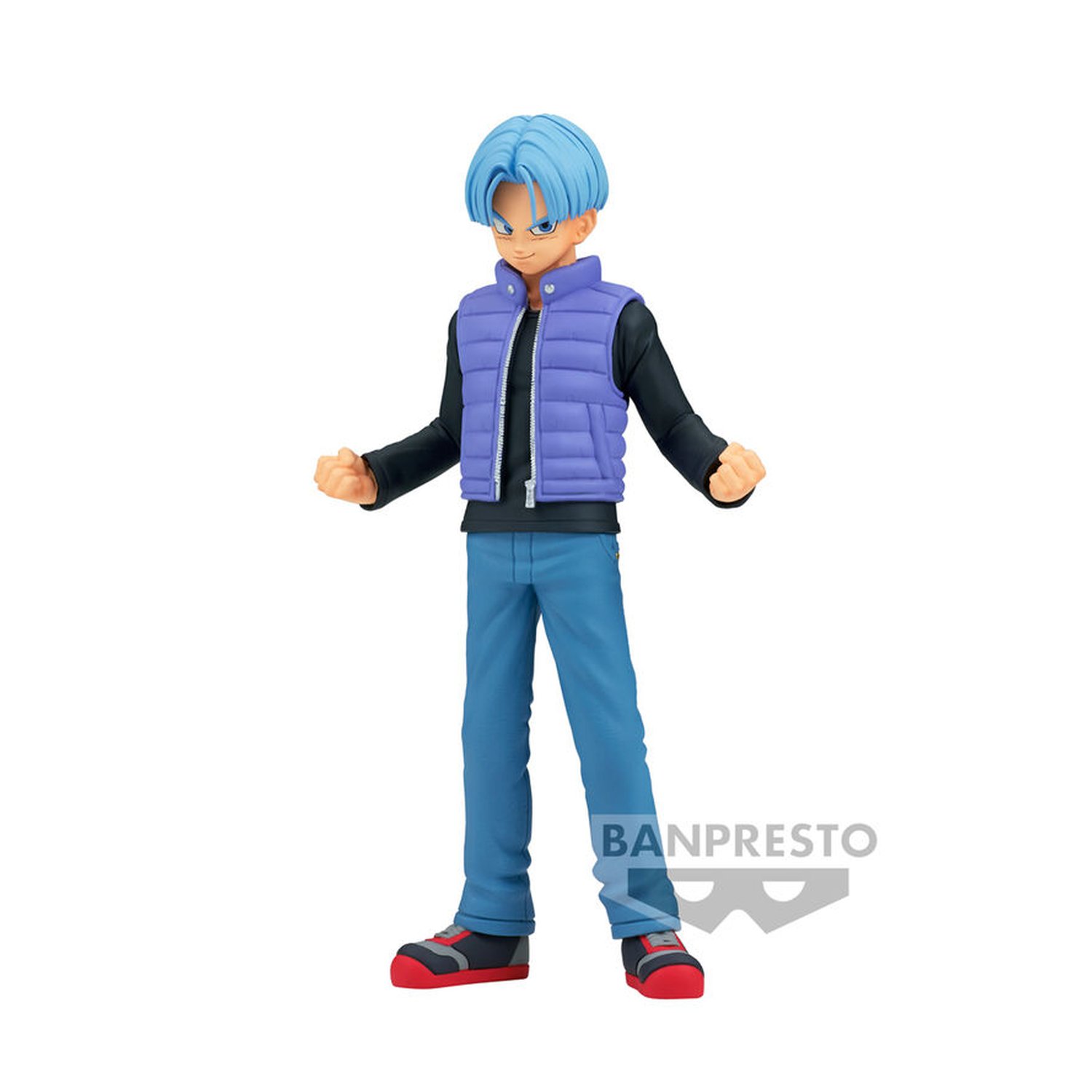 Figura Trunks Super Hero Dragon Ball Super 15cm