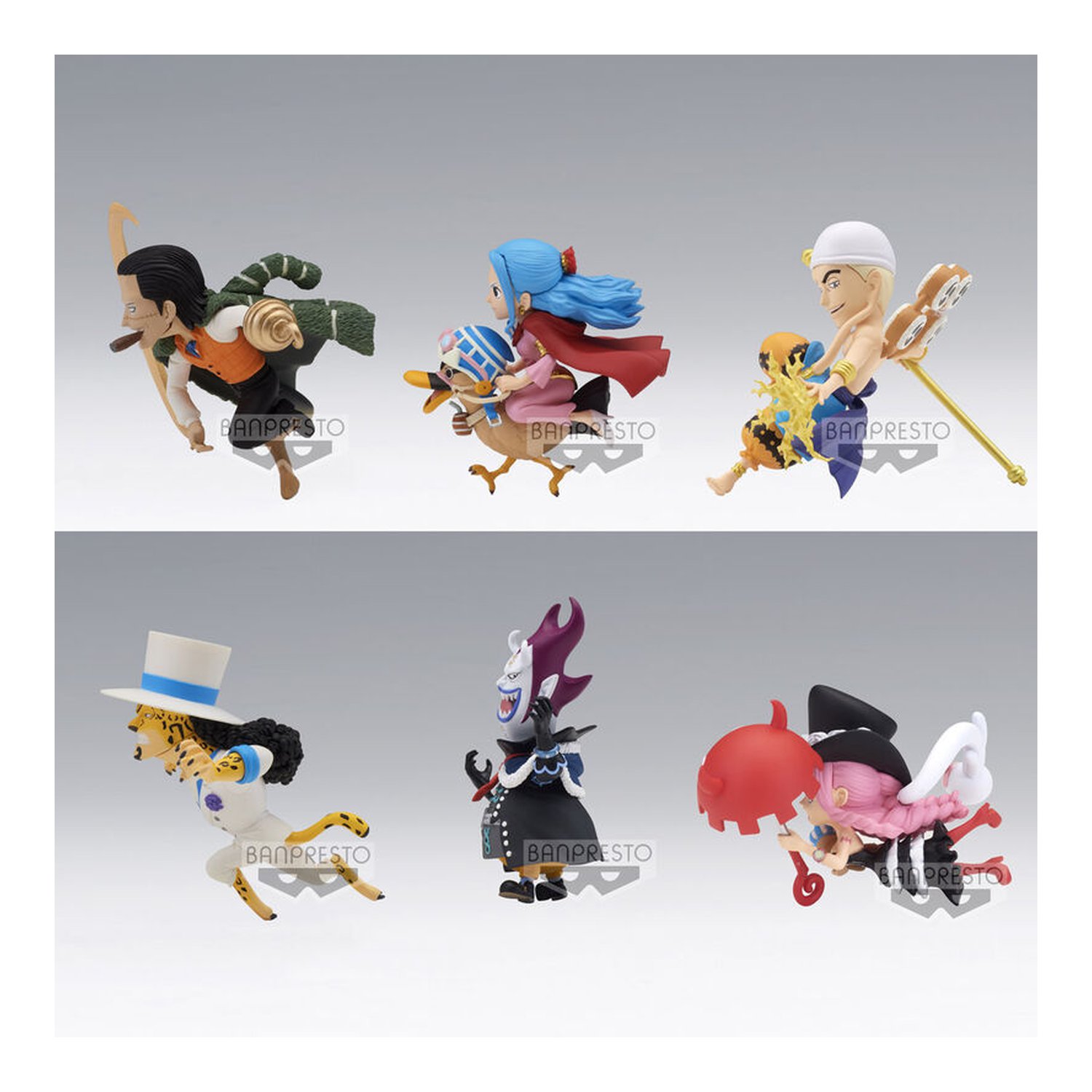 Figura World Collectable Landscapes vol.6 The Great Pirates 100 One Piece 7cm surtido (12 Uds)