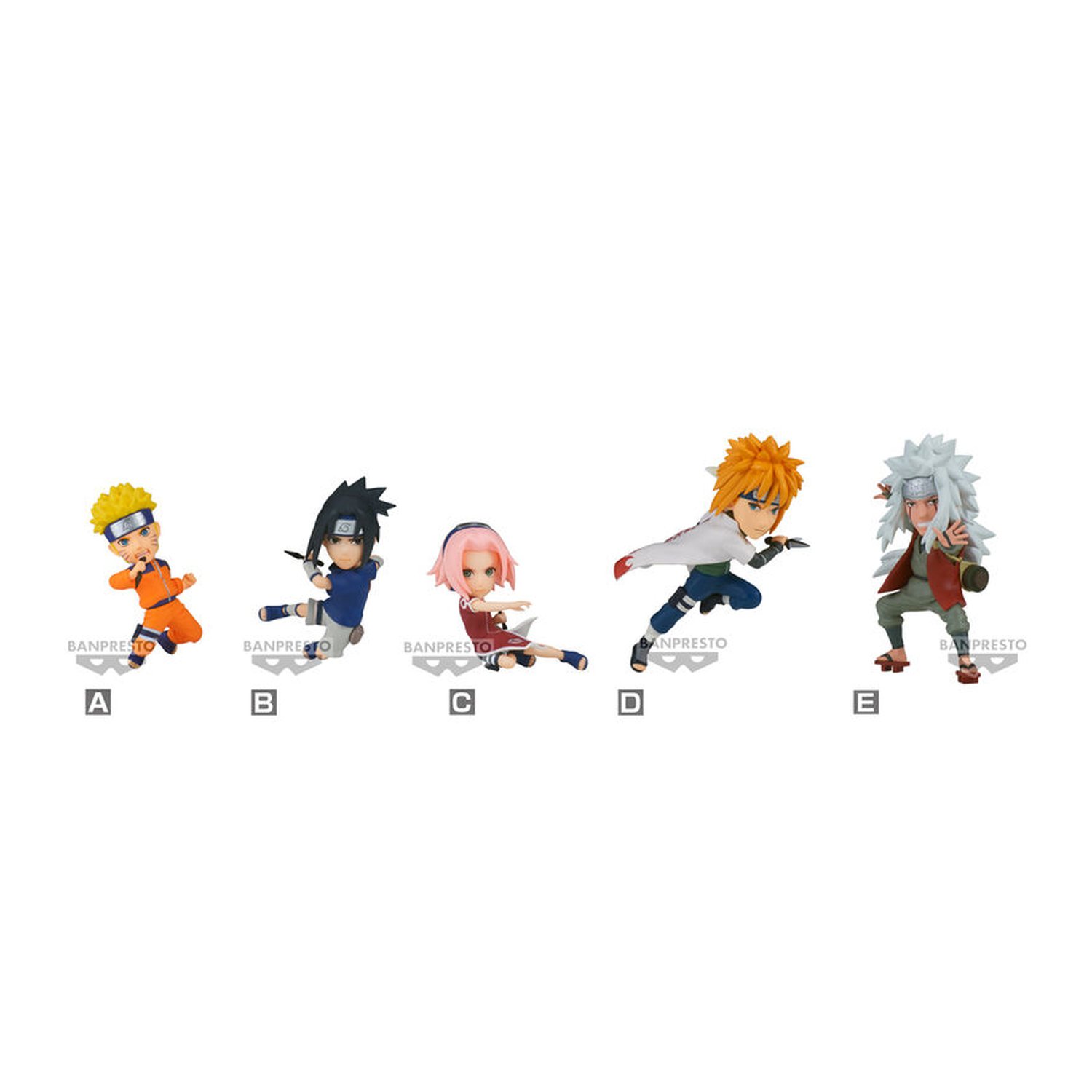 Figura World Collectable Naruto Shippuden 7cm surtido (12 Uds)