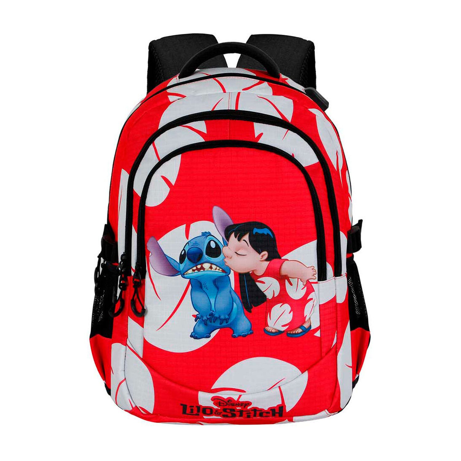 Mochila Kiss Stitch Disney 44cm adaptable