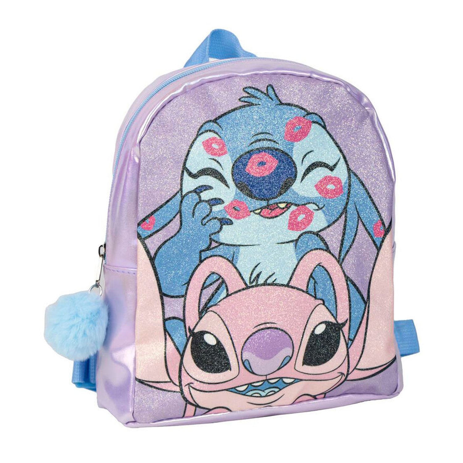 Mochila casual Stitch Disney 23cm (6 Uds)