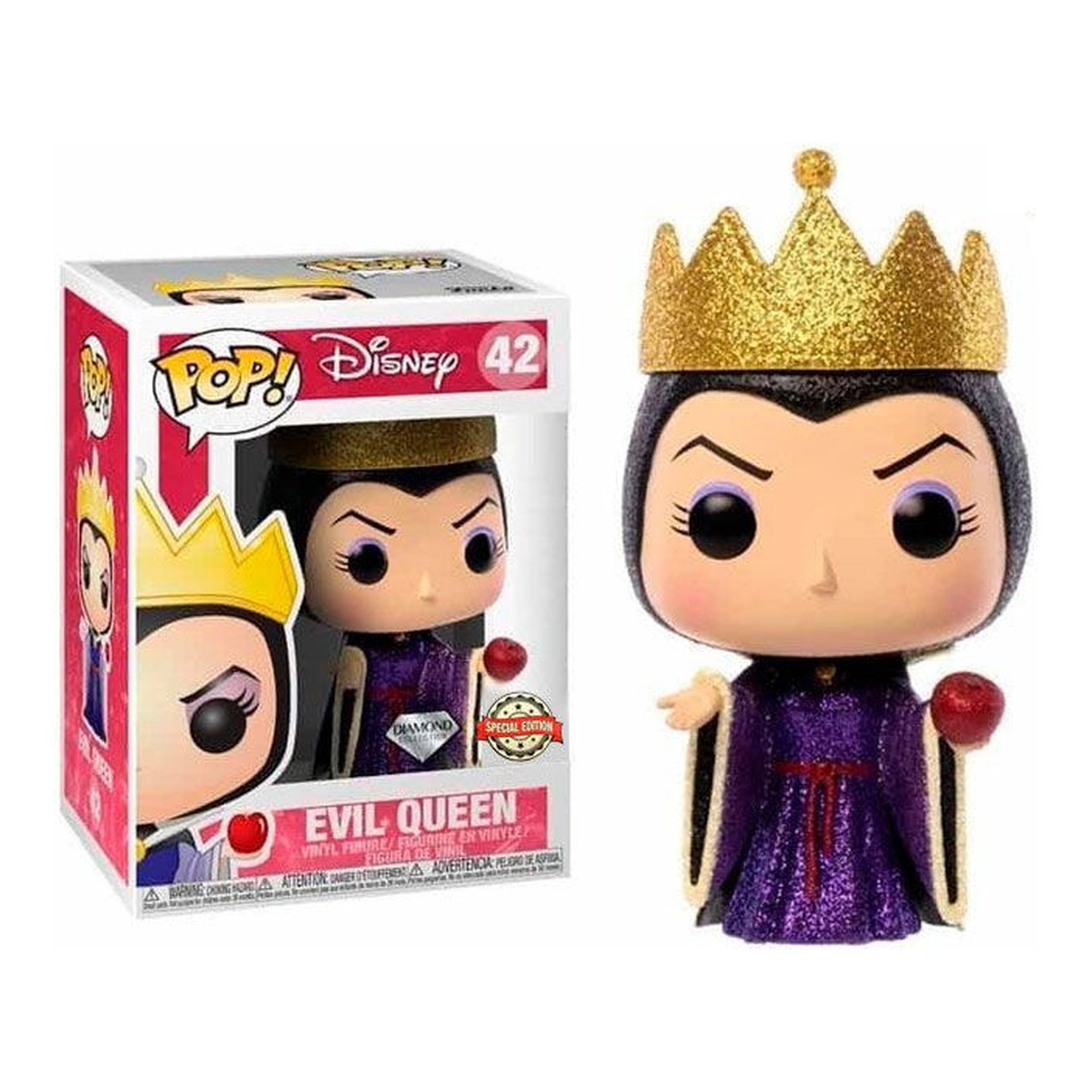 Figura POP Disney Evil Queen Glitter Exclusive