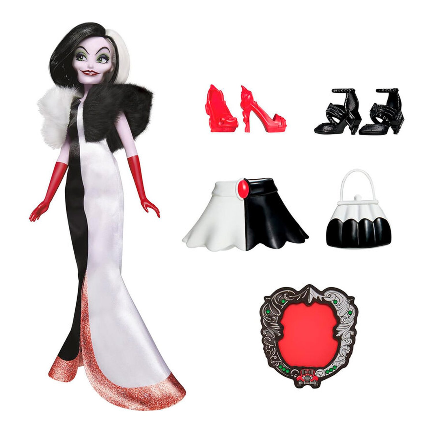 Muñeca Cruella de Vil Villanas Disney 28cm