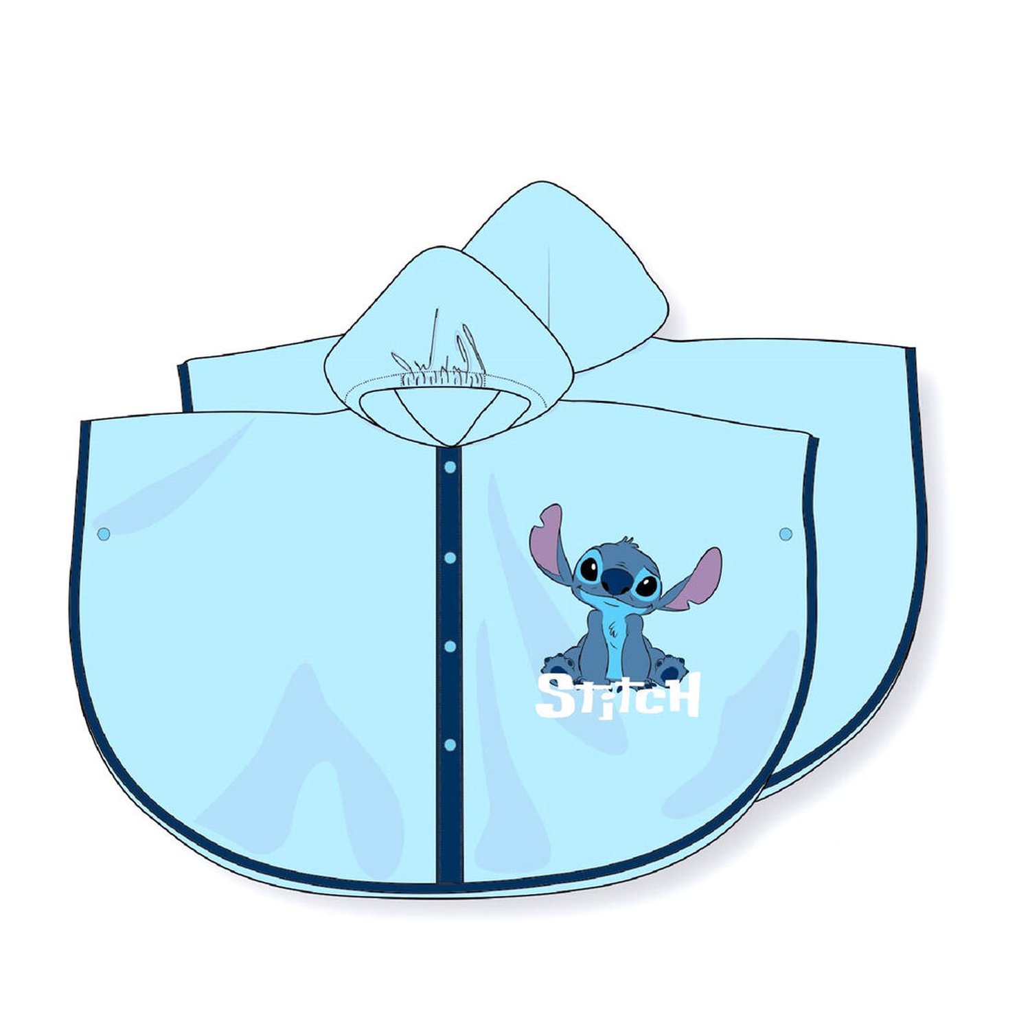 Chubasquero Stitch Disney (8 Uds)