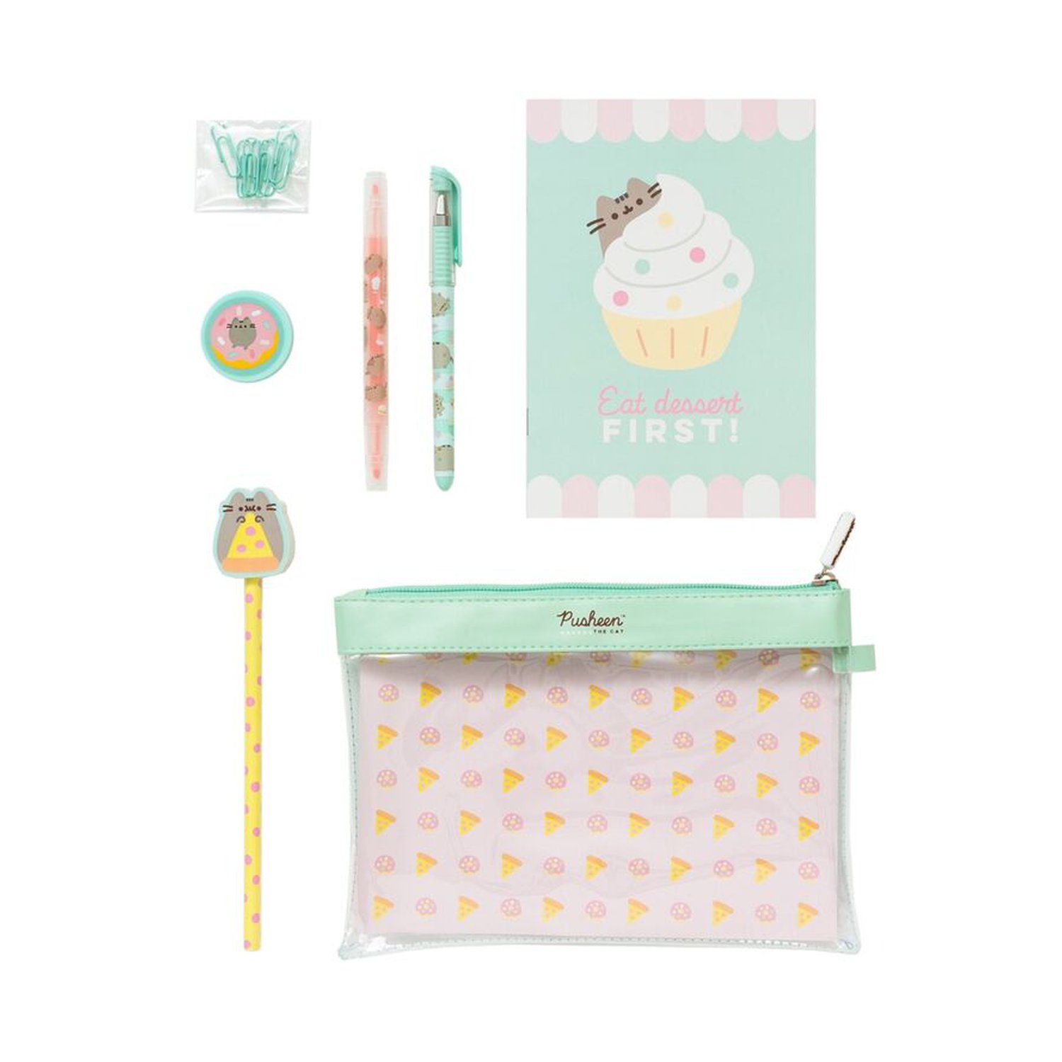 Set papeleria Foodie Collection Pusheen