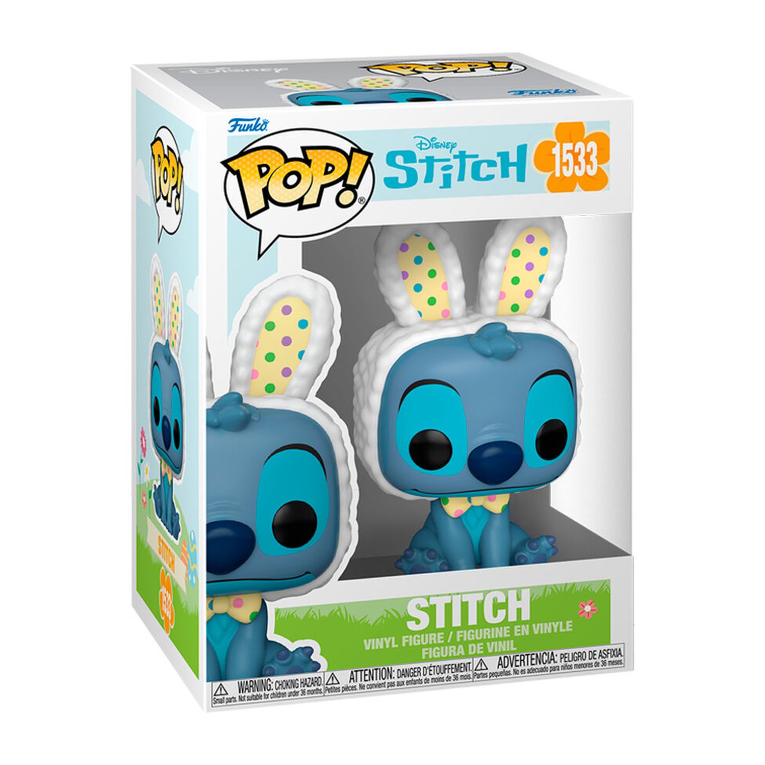 Figura POP Disney Stitch - Stitch Conejo de Pascua