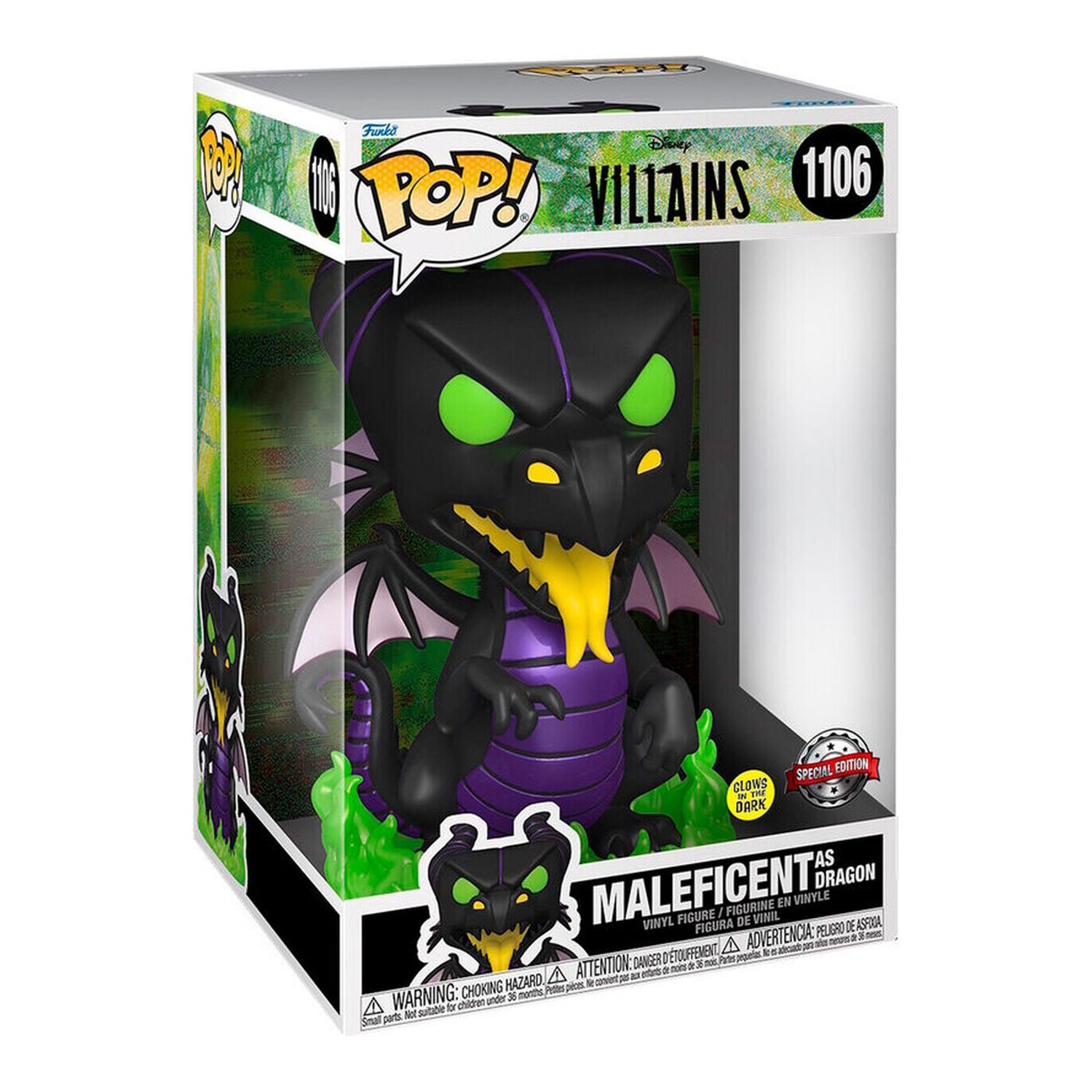 Figura POP Disney Villains Maleficient as Dragon Exclusive 25cm