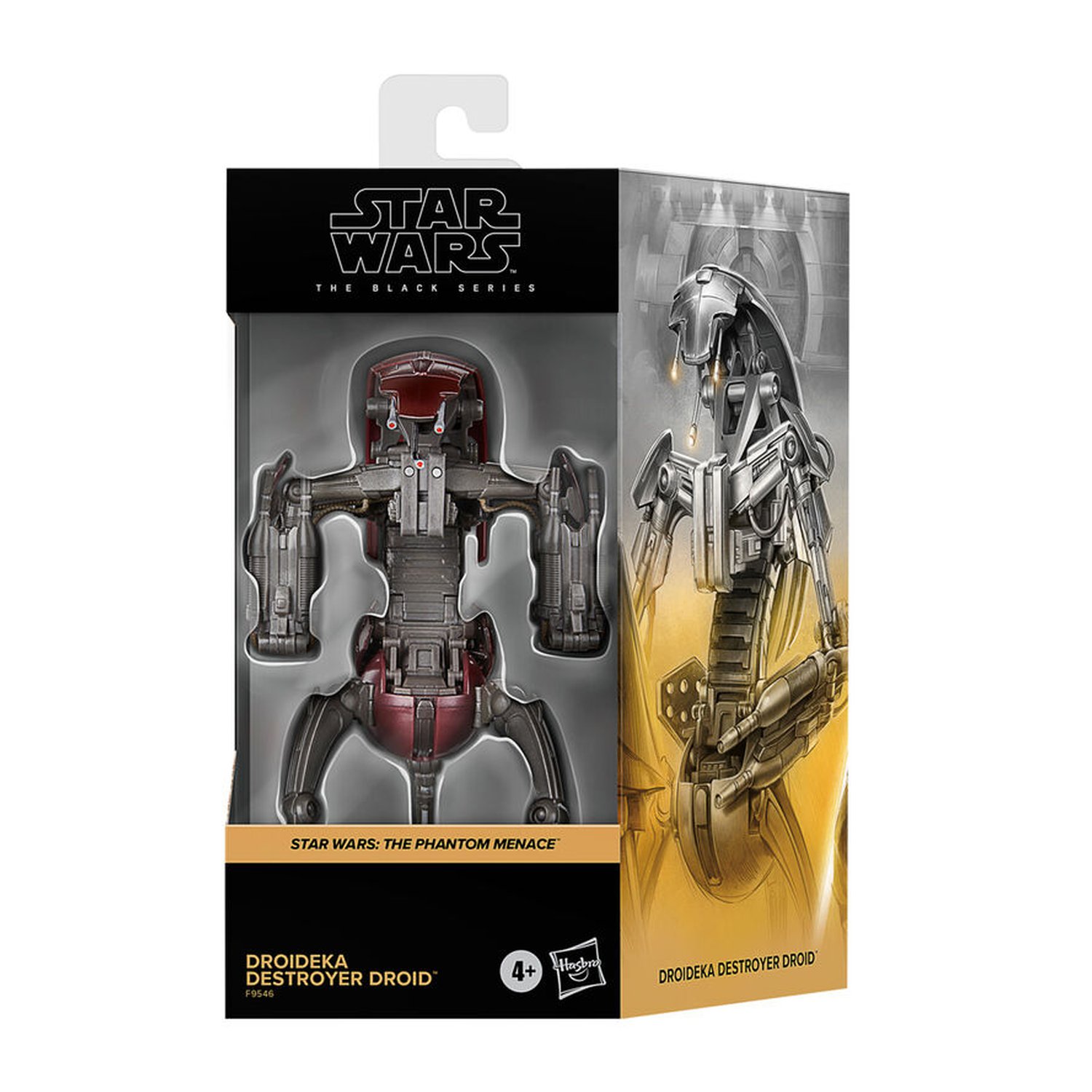 Figura Droideka Droide Destructor Star Wars: La Amenaza Fantasma 15cm