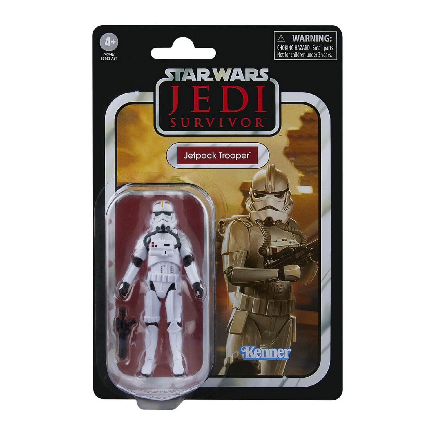 Figura Jetpack Trooper Jedi Surviror Star Wars 9,5cm