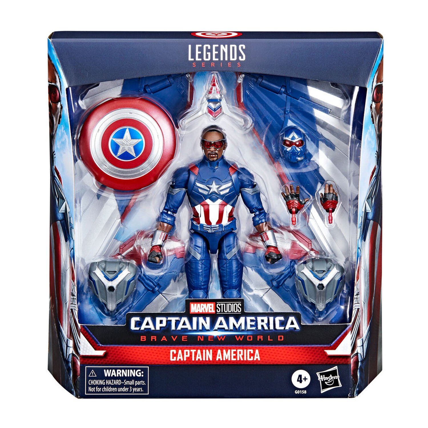 Figura Capitan America Brave New World Capitan America Marvel 15cm