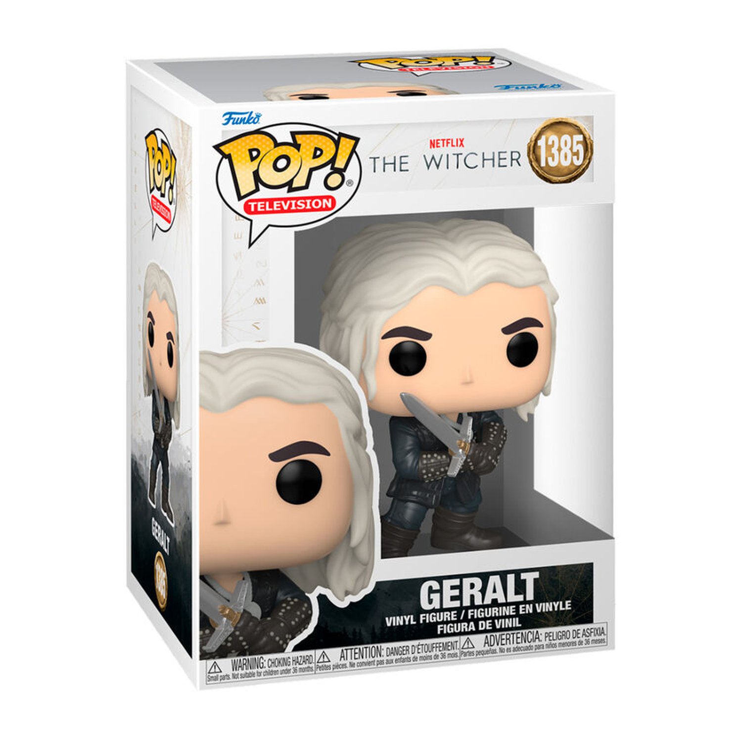 Figura POP The Witcher Geralt with Sword