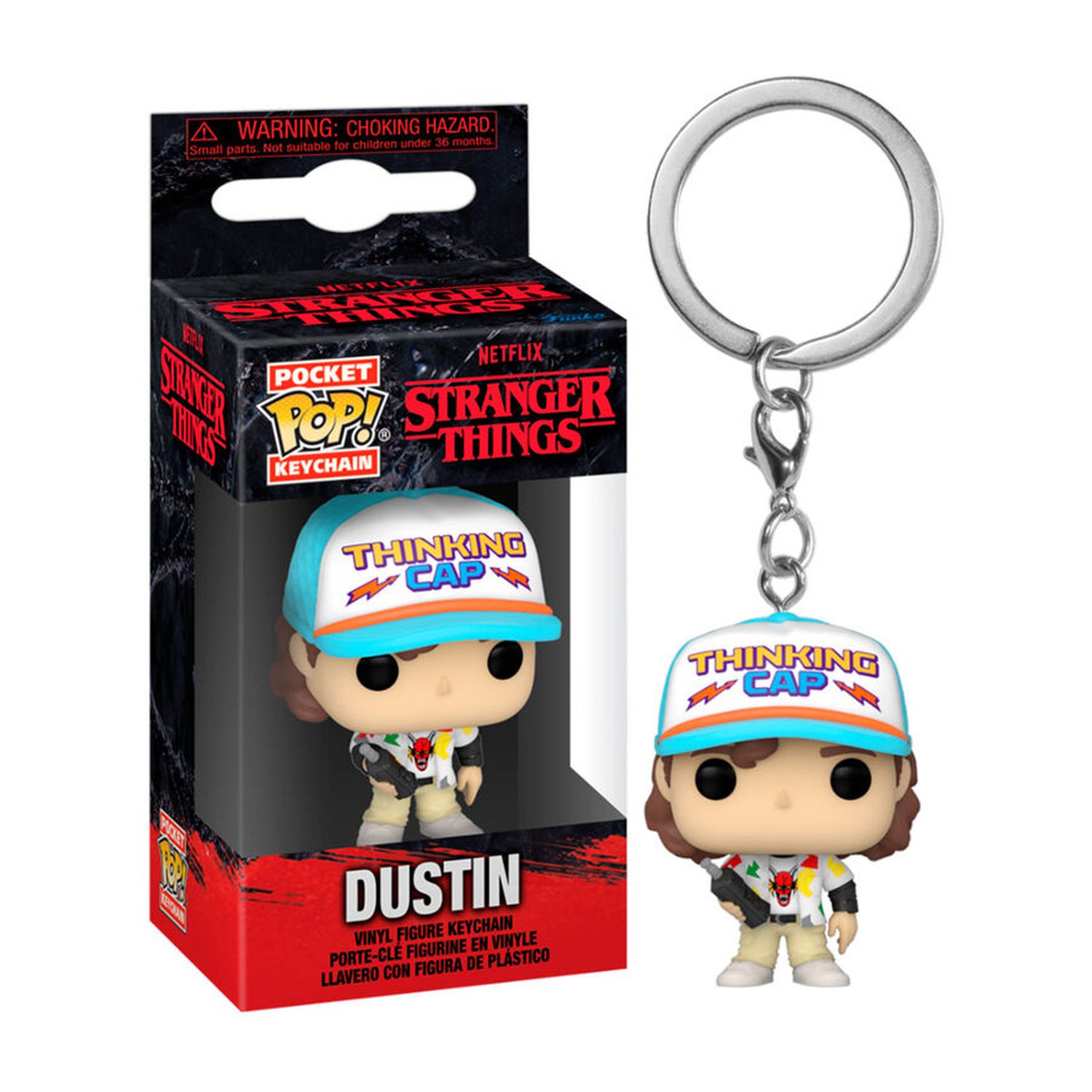 Llavero Pocket POP Stranger Things Dustin