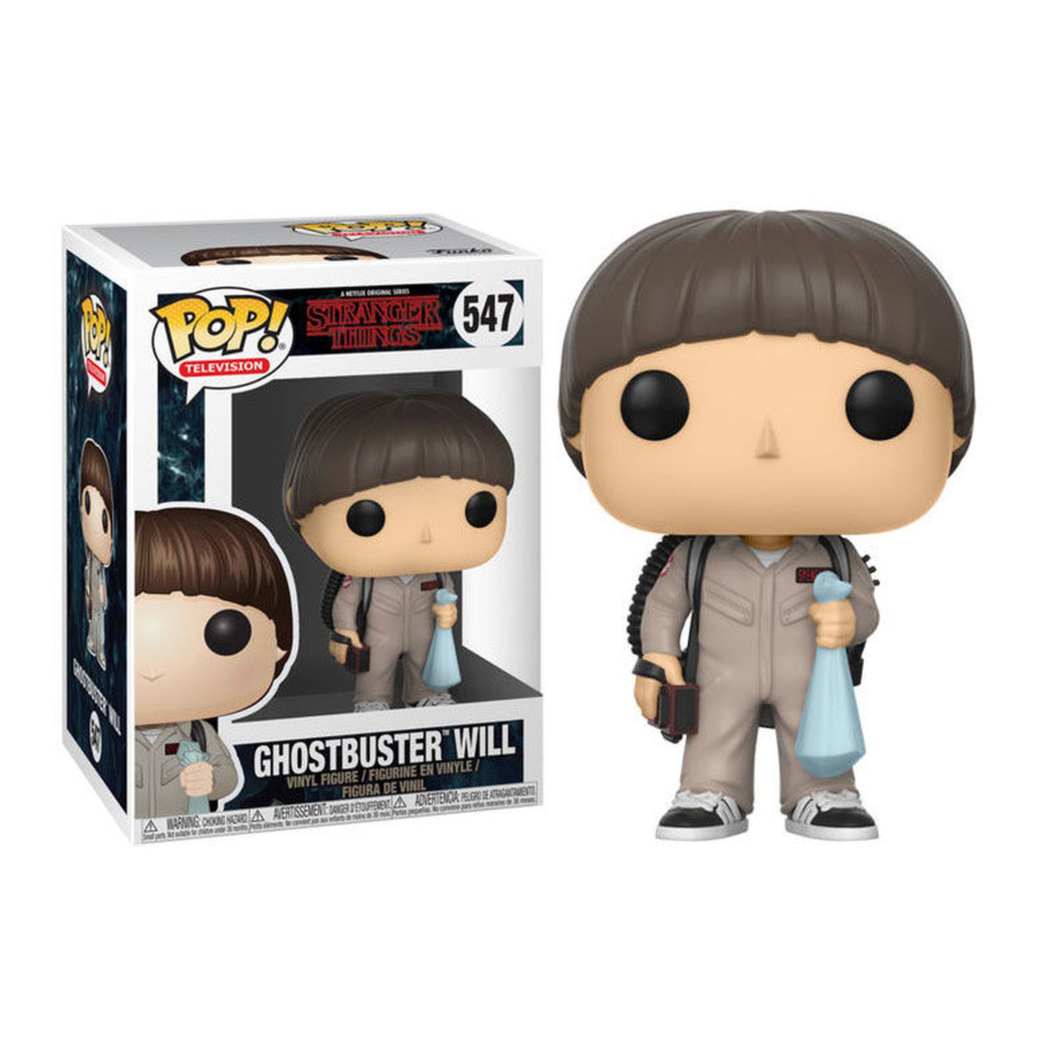 Figura POP Stranger Things Ghostbuster Will