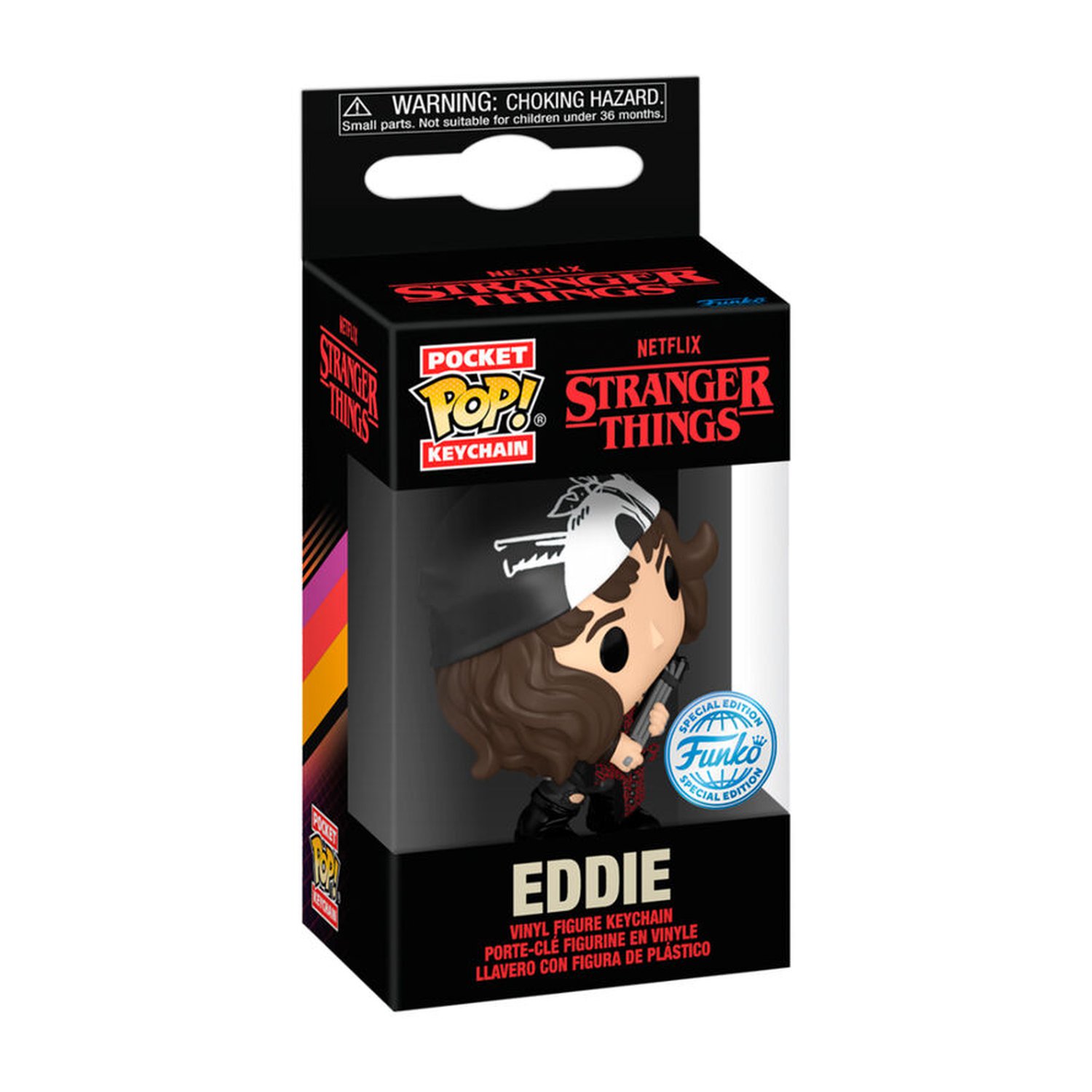Llavero Pocket POP Stranger Things Eddie