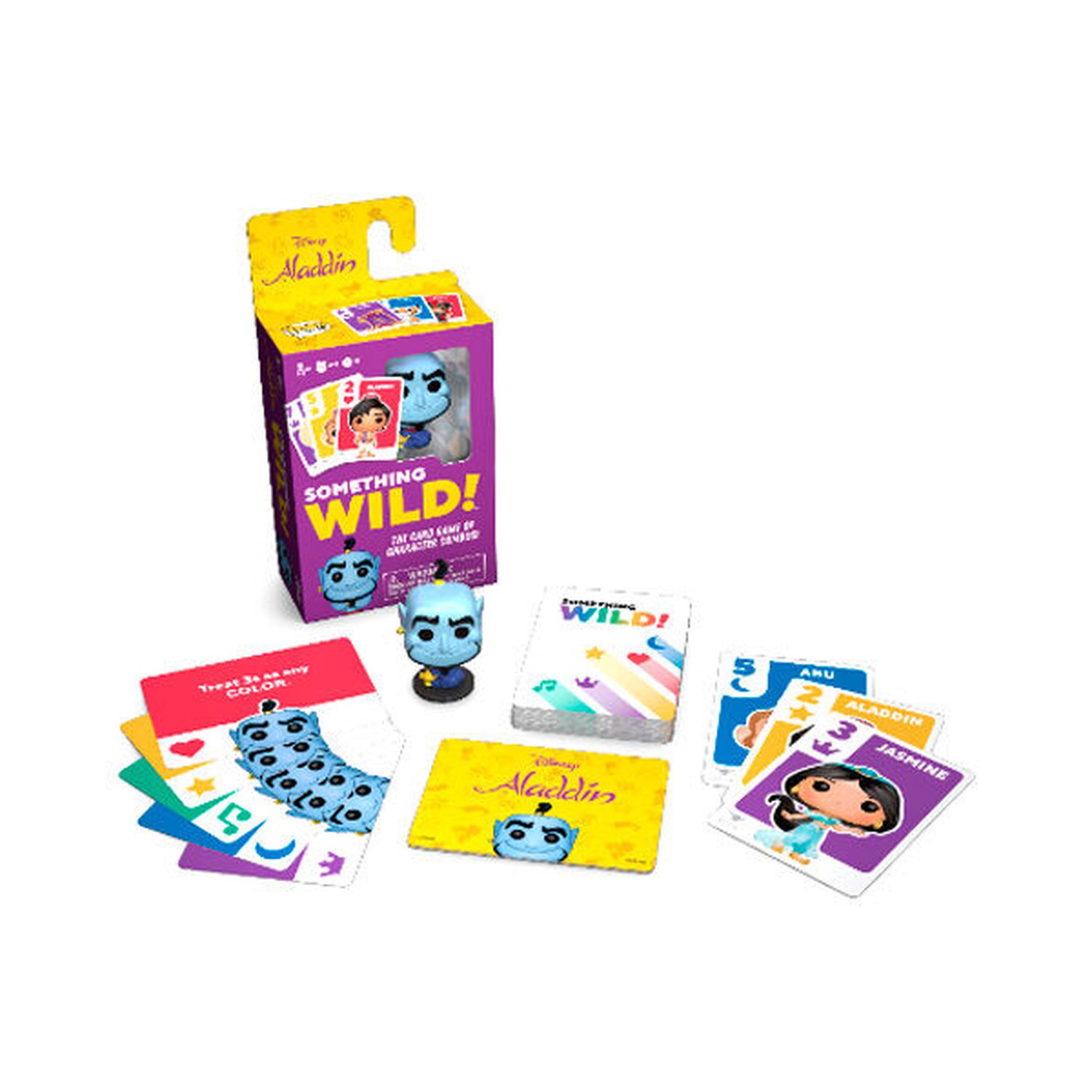 Juego cartas Something Wild! Aladdin Disney Aleman / Español / Italiano