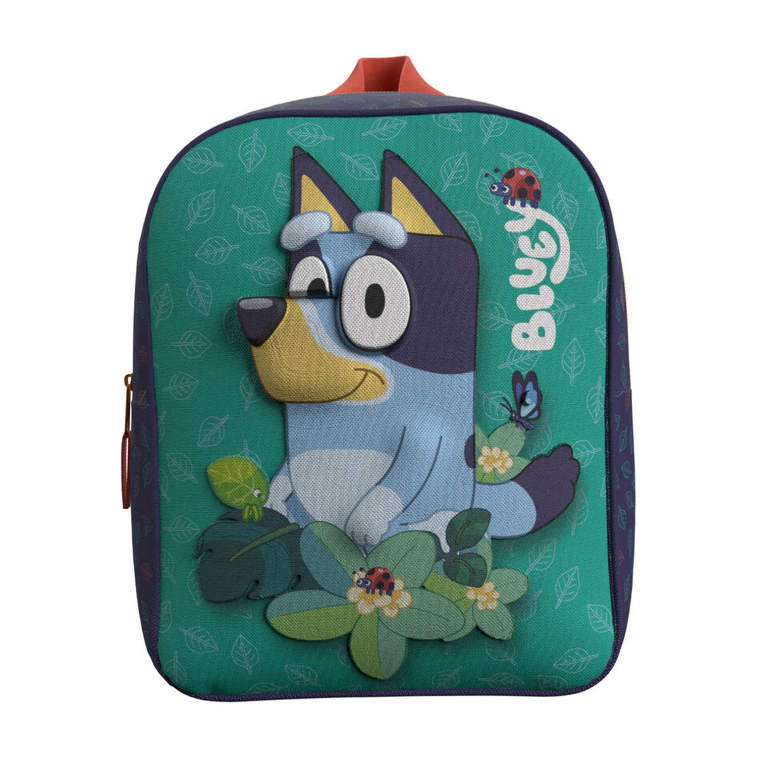 Mochila 3D Leaves Bluey 30cm