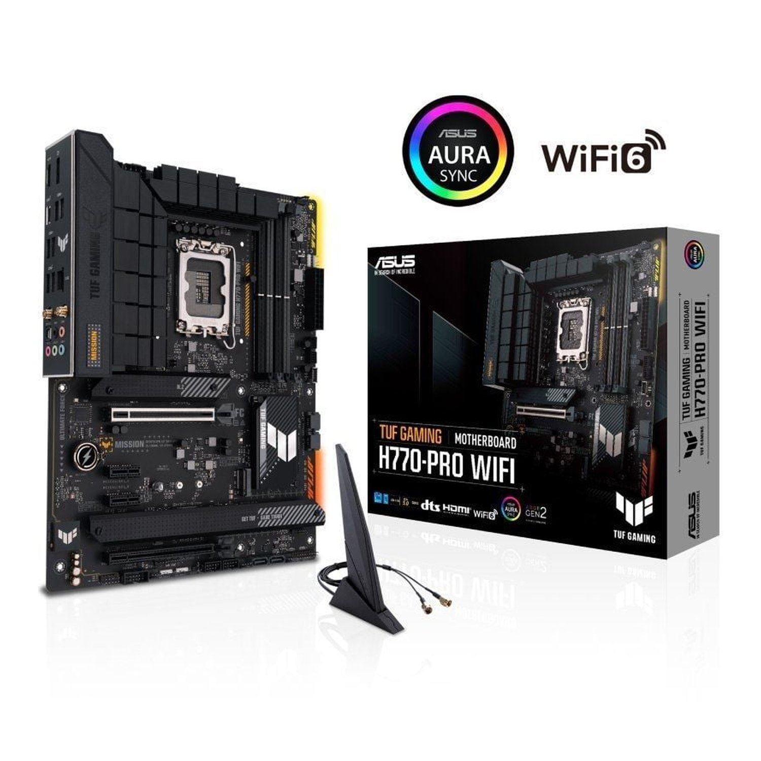 Placa Base Asus TUF GAMING H770-PRO (WI-FI) Socket 1700
